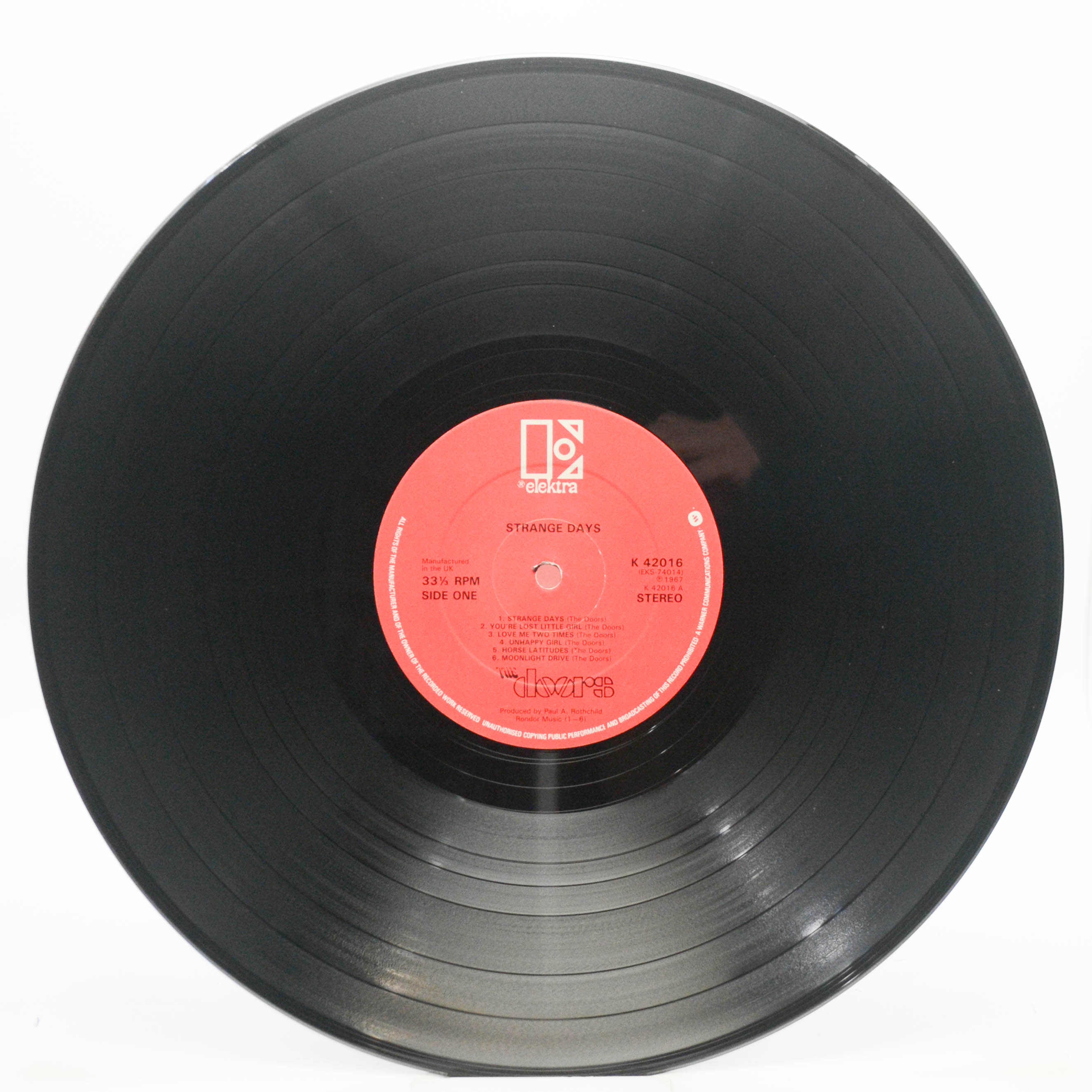 Doors — Strange Days (UK), 1967