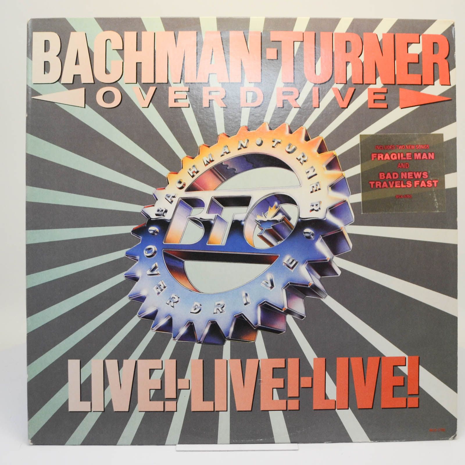 Bachman-Turner Overdrive — Live! Live! Live!, 1986