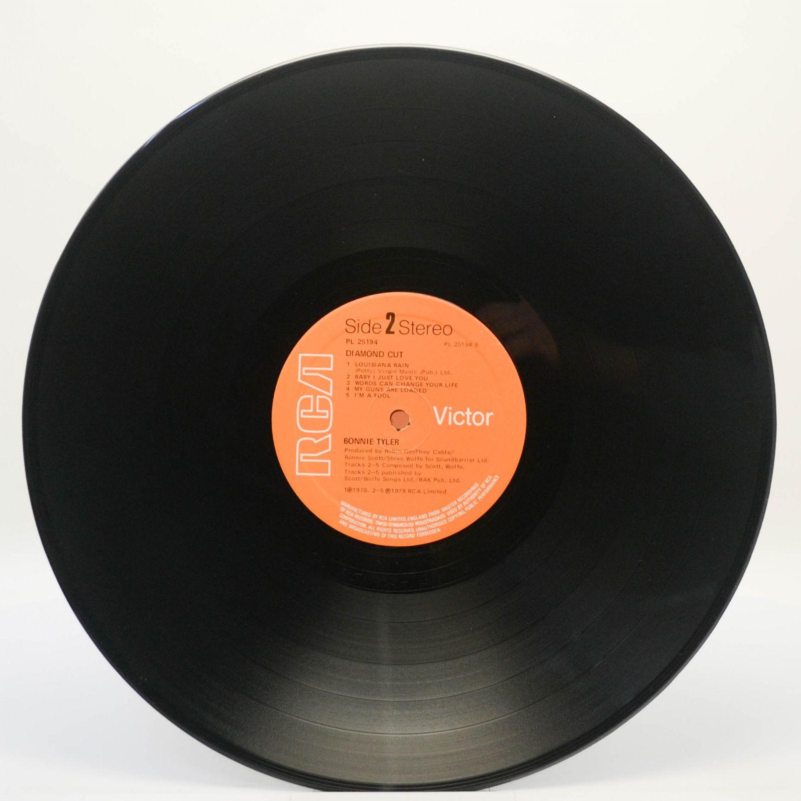Bonnie Tyler — Diamond Cut (1-st, UK), 1979