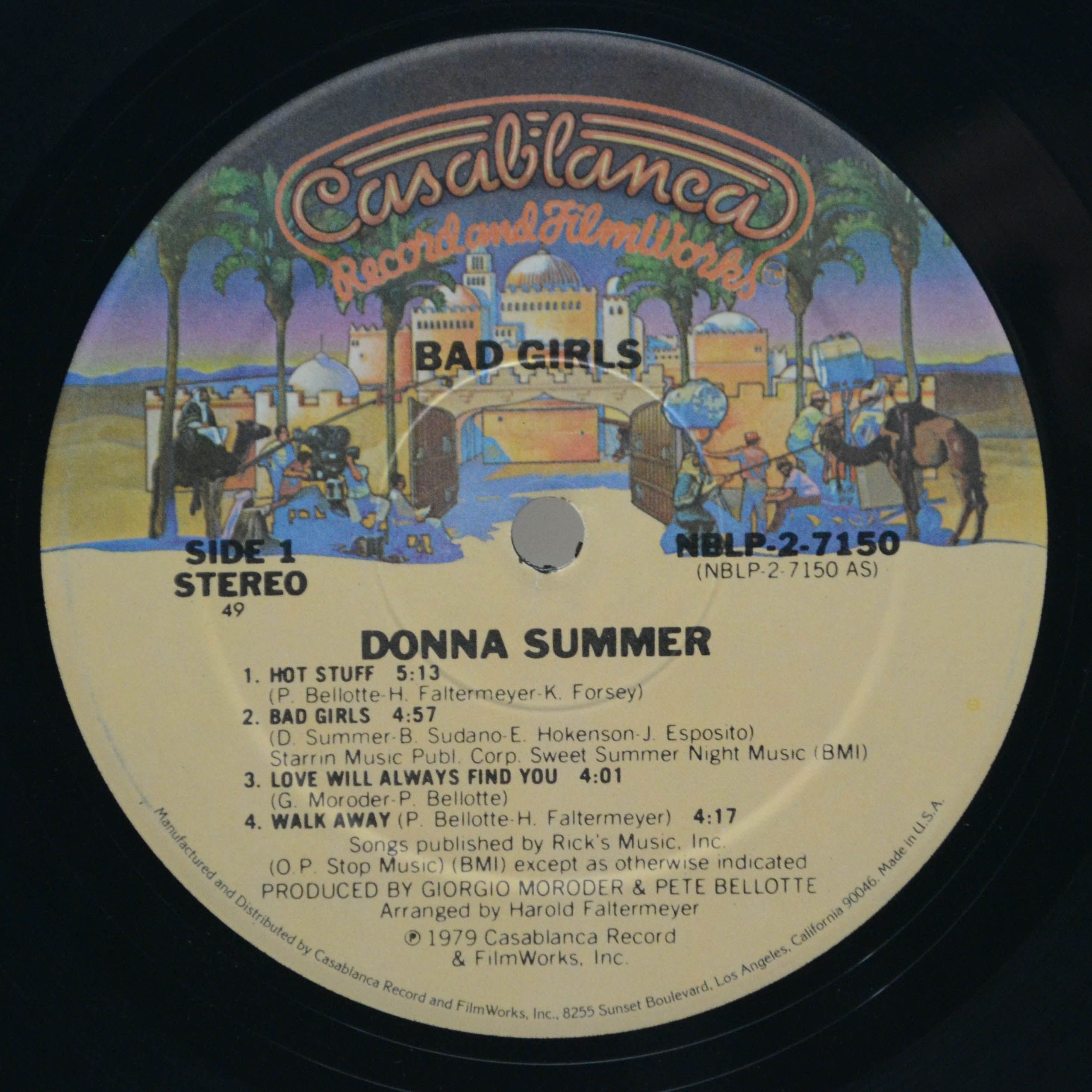 Donna Summer — Bad Girls (2LP, USA), 1979