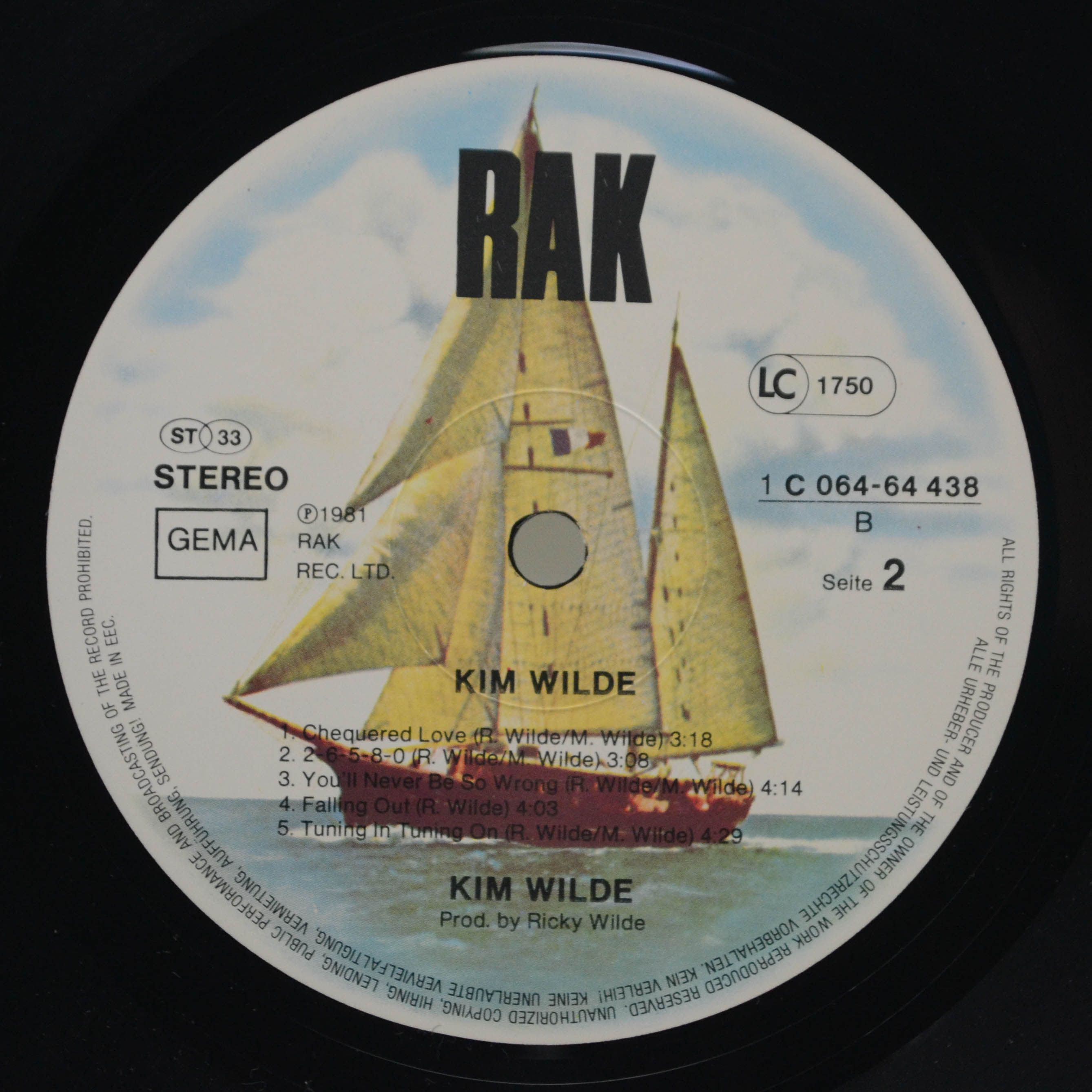 Kim Wilde — Kim Wilde, 1981