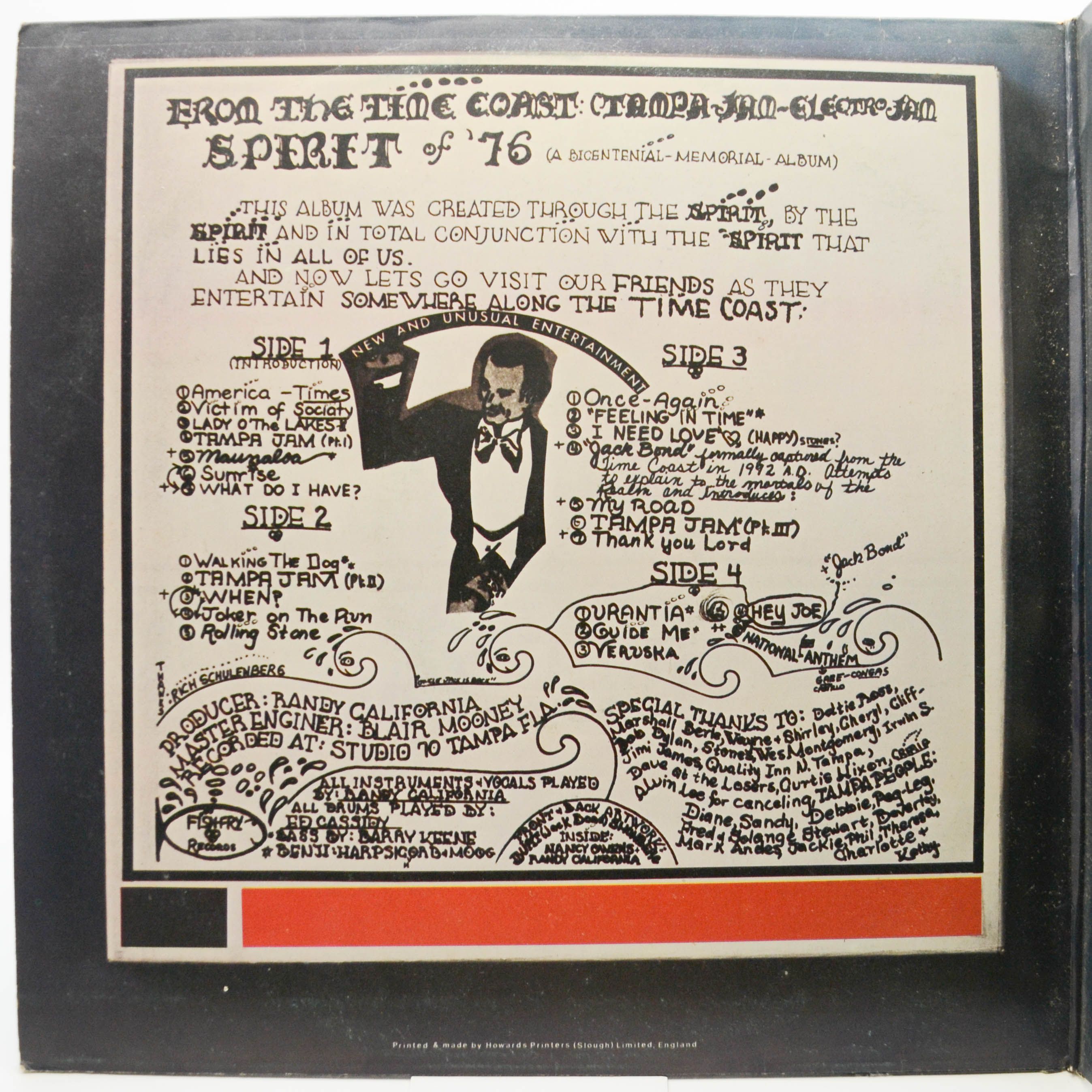 Spirit — Spirit Of '76 (2LP, UK), 1975