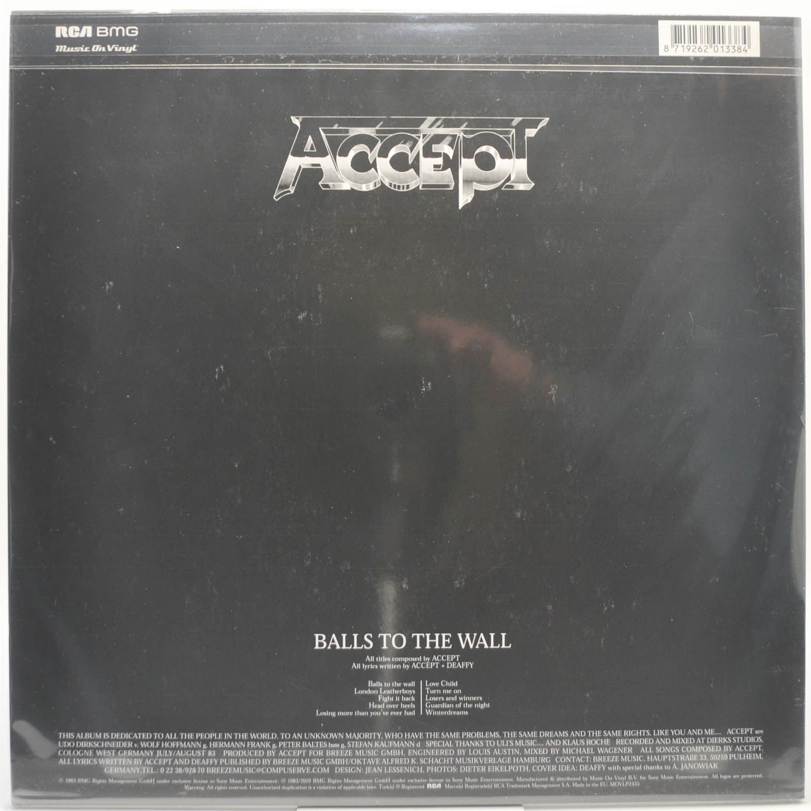 Accept — Balls To The Wall, 1983