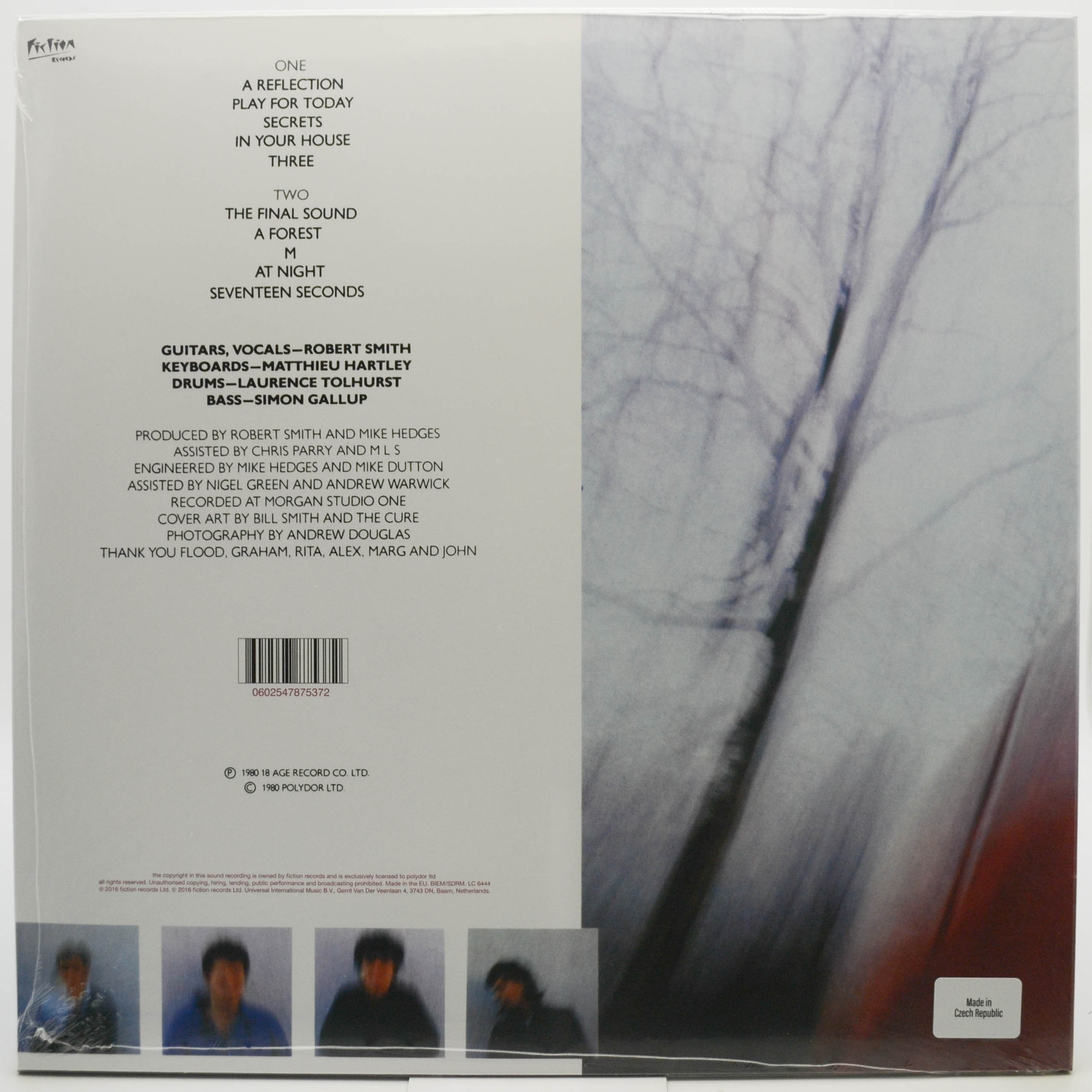Cure — Seventeen Seconds, 1980