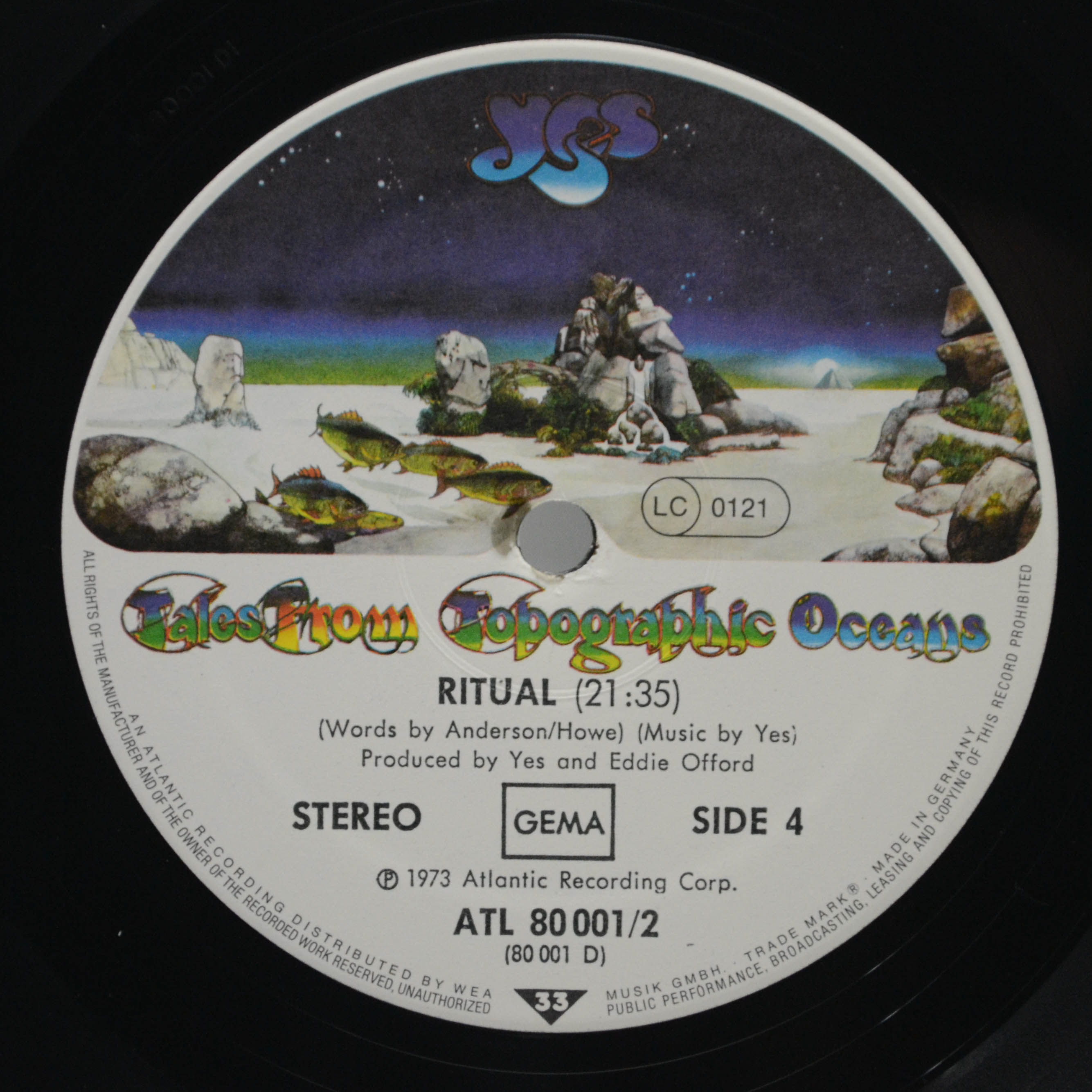 Yes — Tales From Topographic Oceans (2LP), 1973