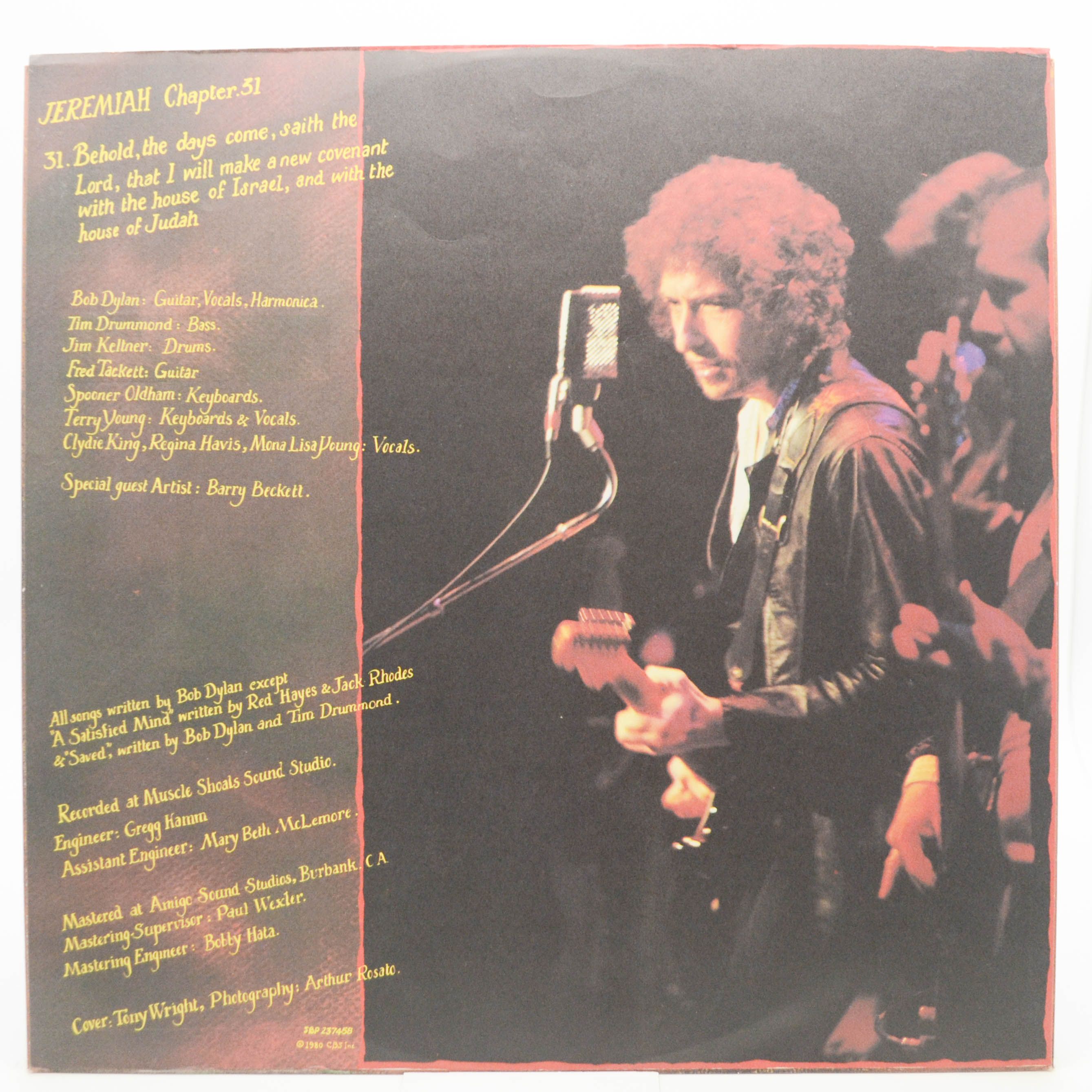 Bob Dylan — Saved, 1980