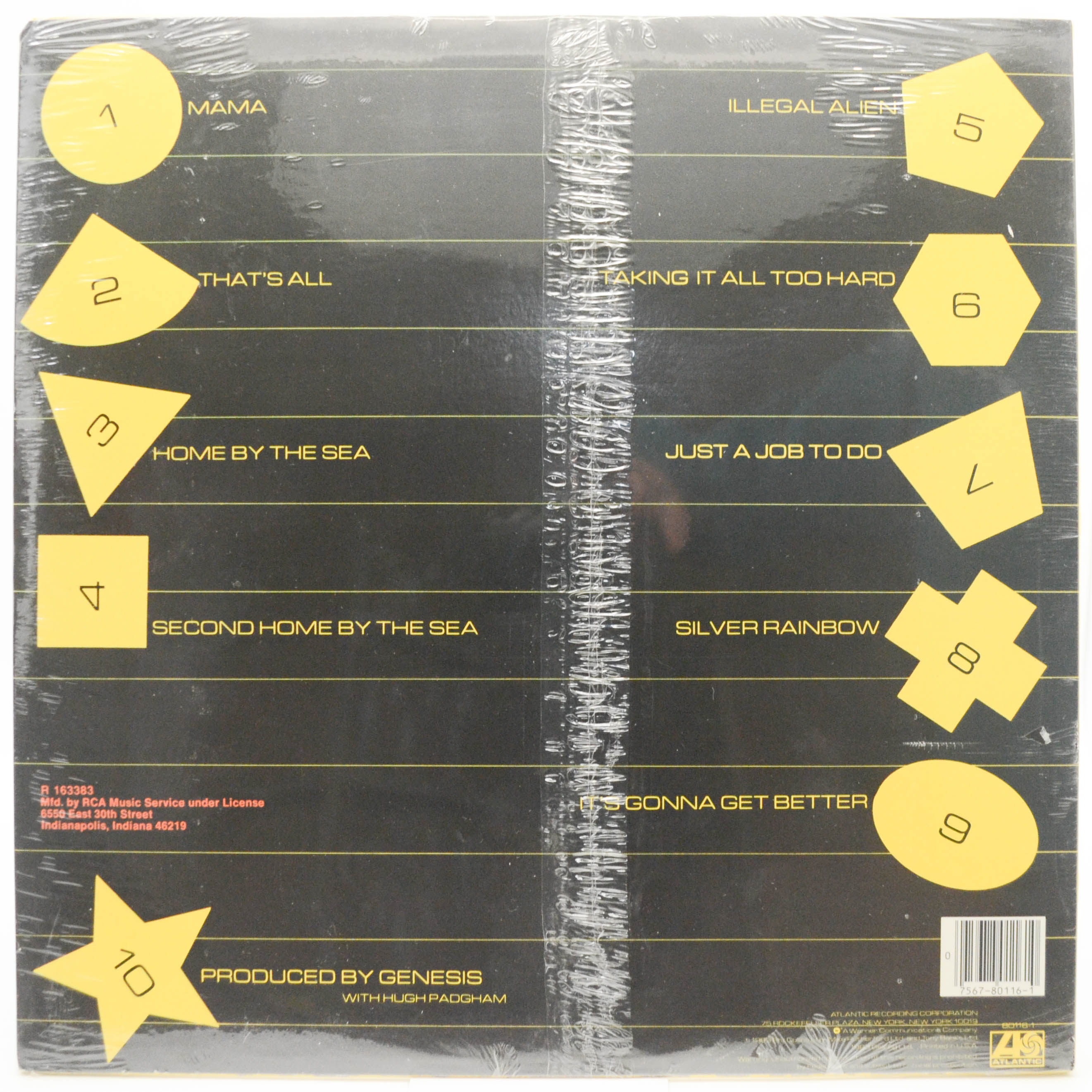 Genesis — Genesis (USA), 1983