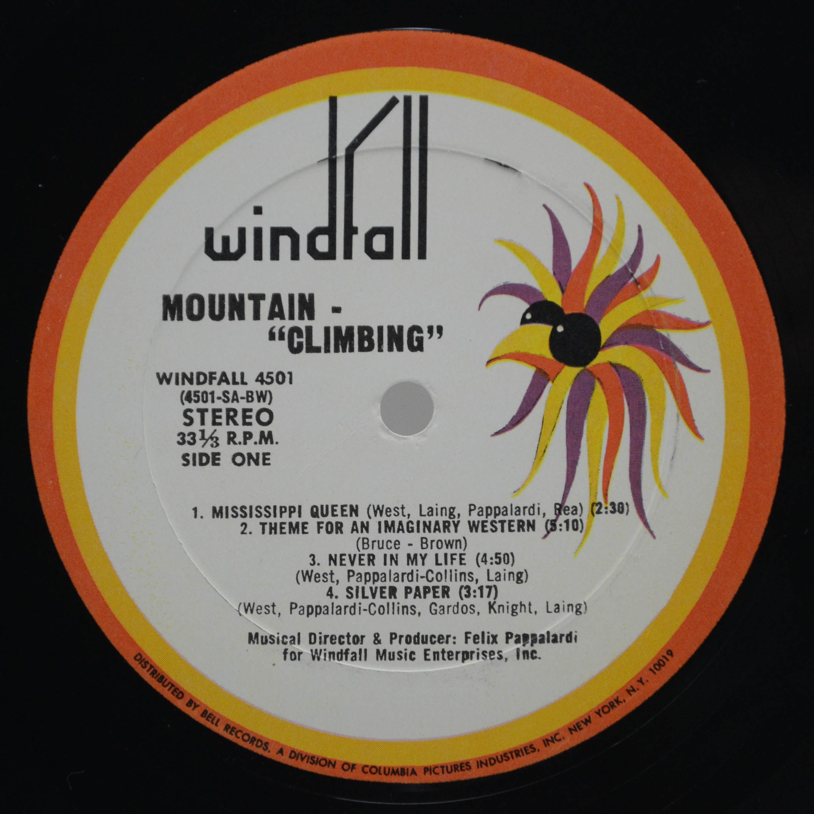 Mountain — Climbing! (1-st, USA), 1970