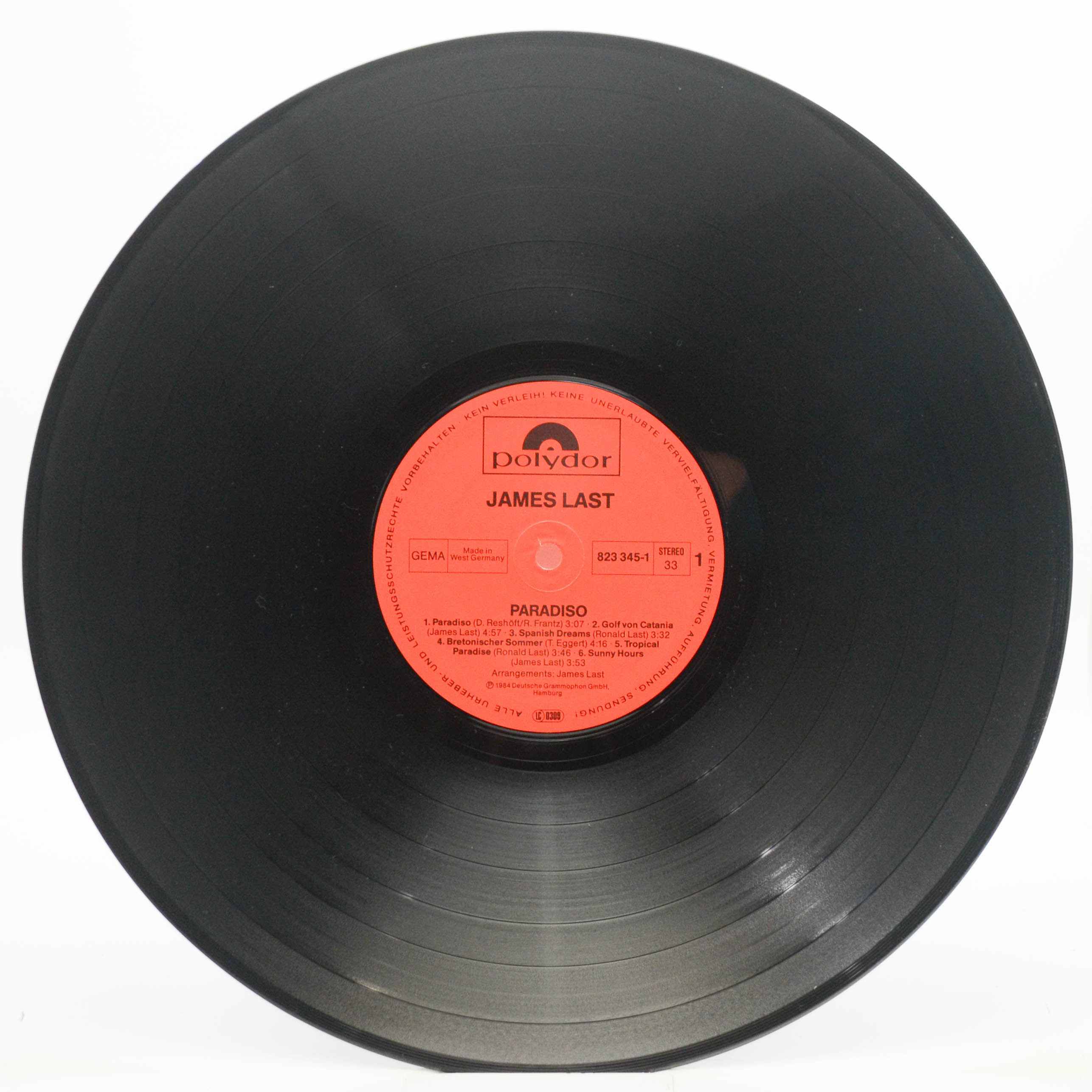 James Last — Paradiso, 1984