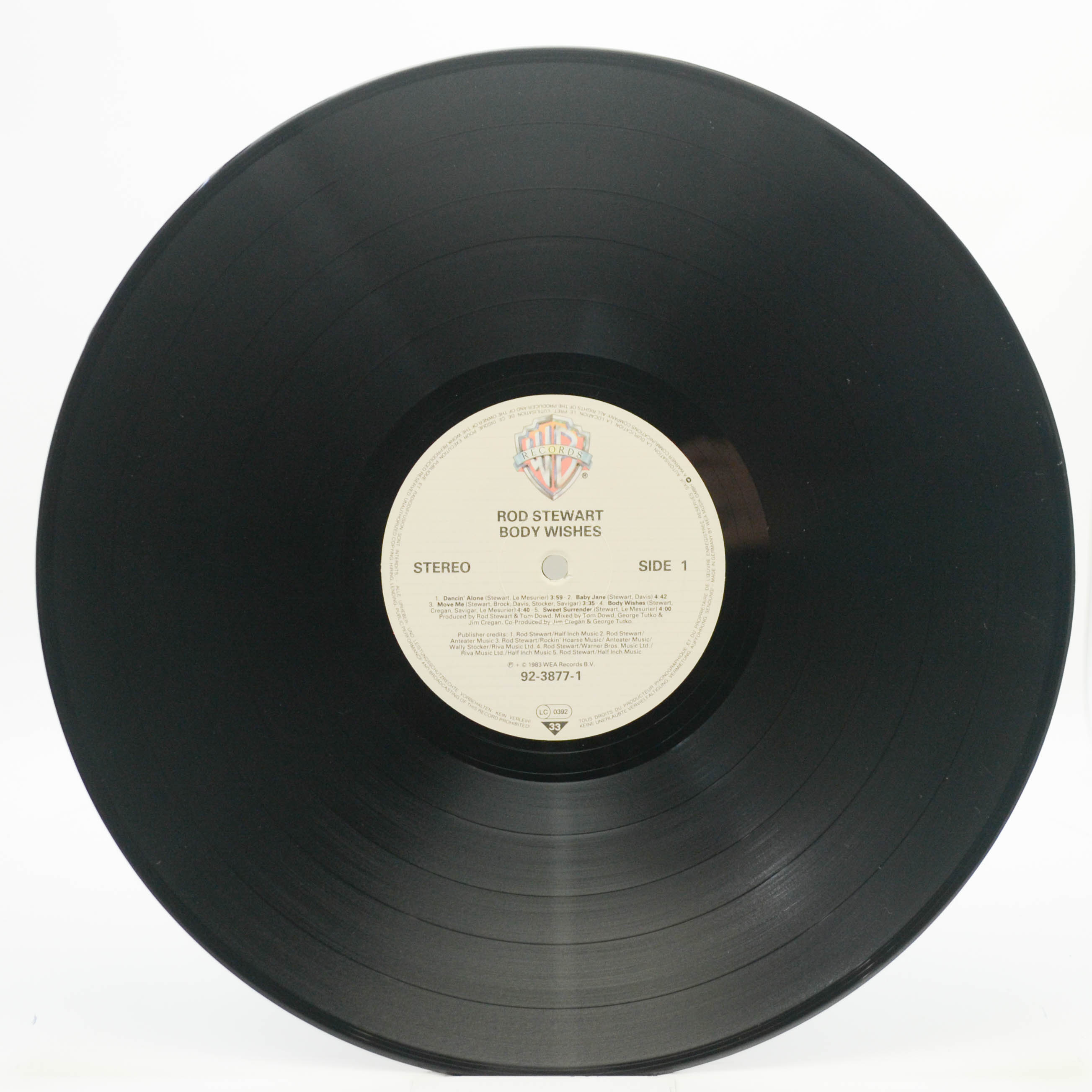 Rod Stewart — Body Wishes, 1983