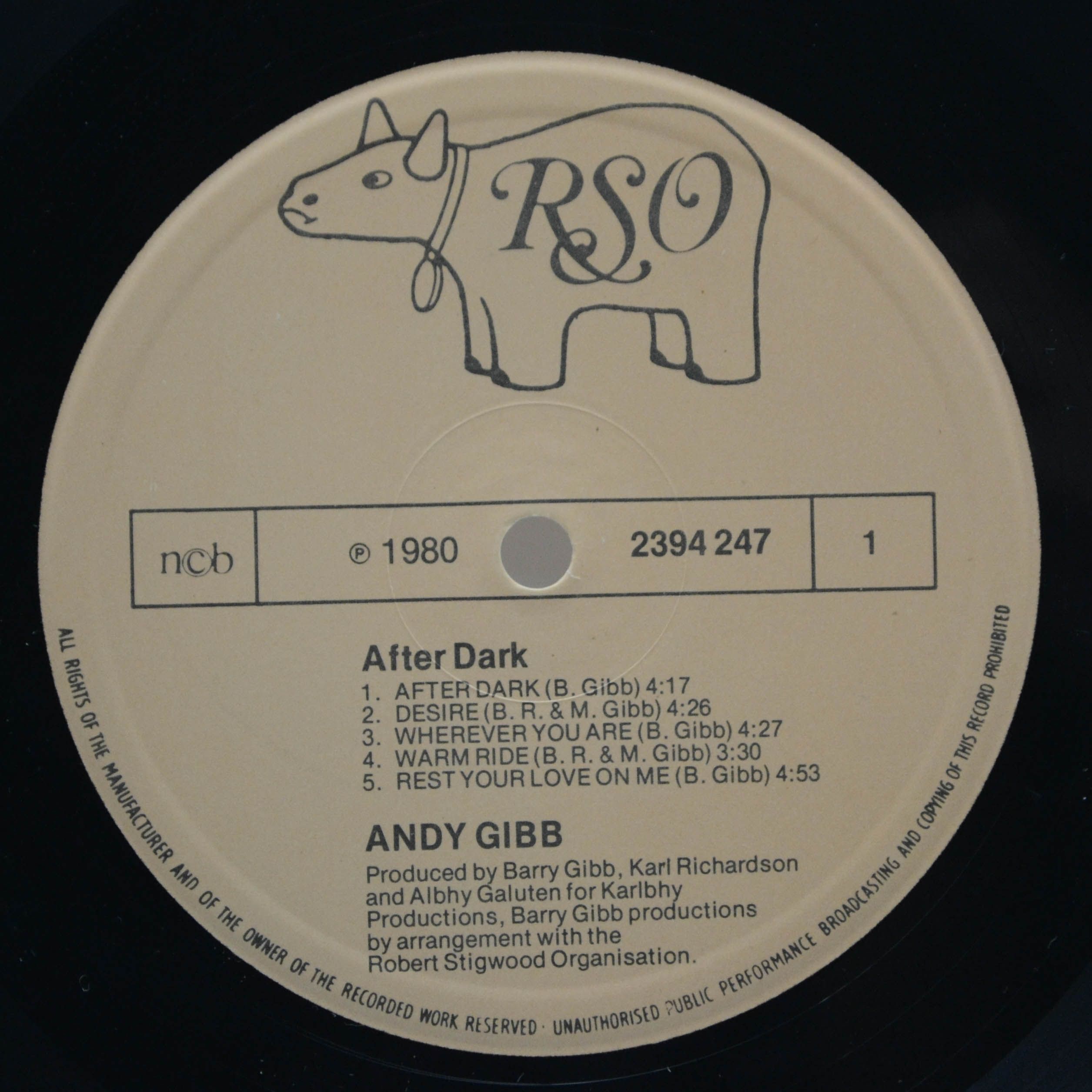 Andy Gibb — After Dark, 1980