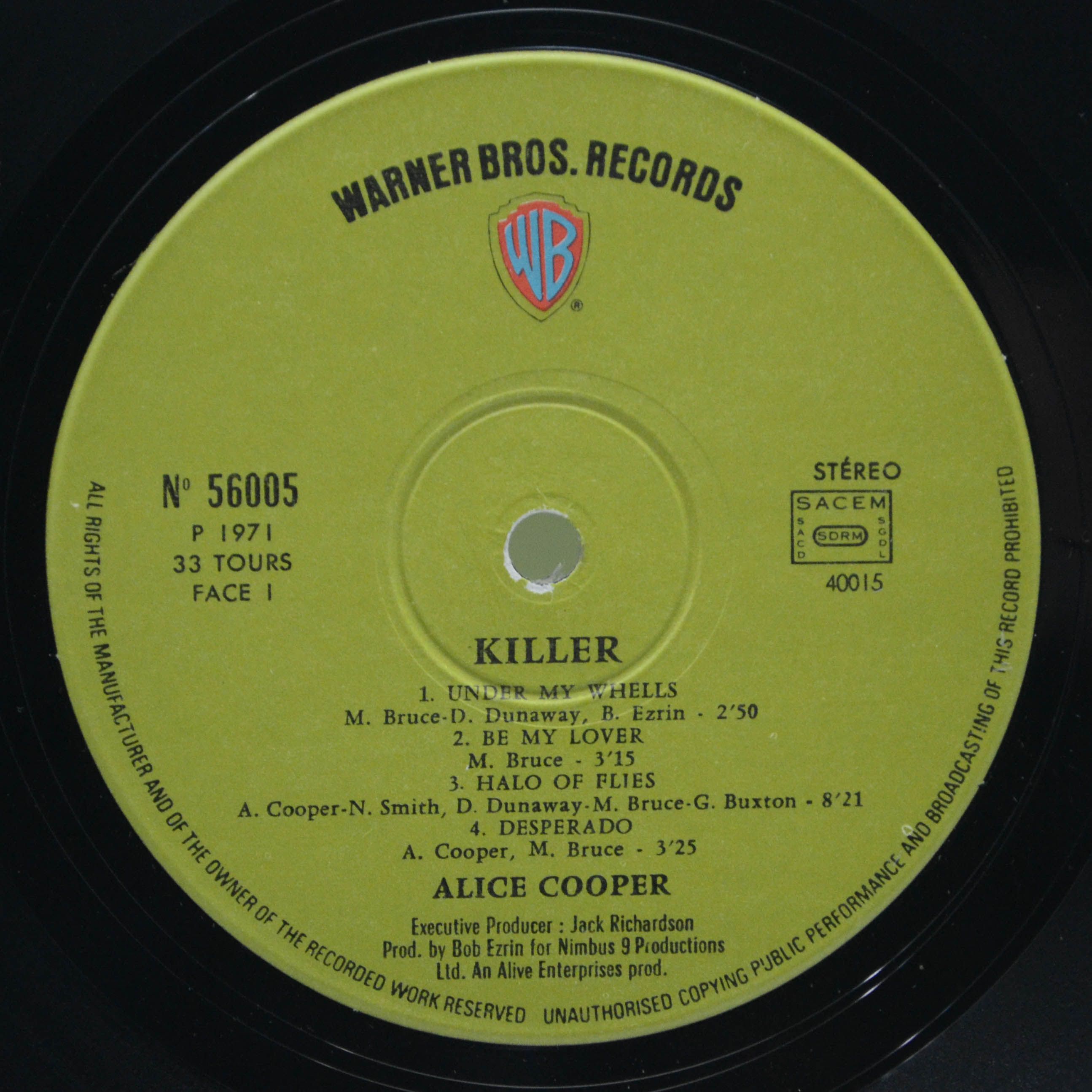 Alice Cooper — Killer, 1971