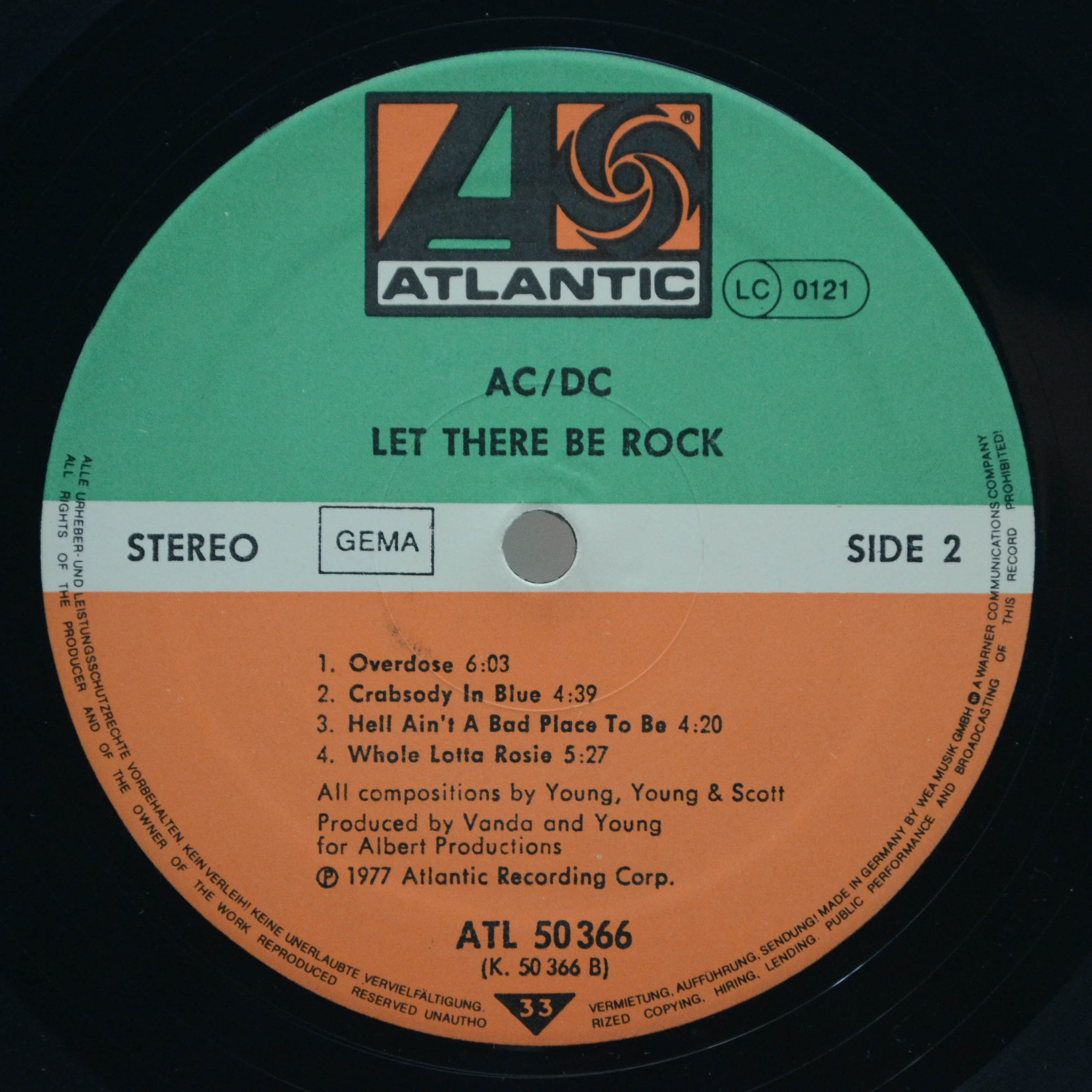AC/DC — Let There Be Rock, 1977