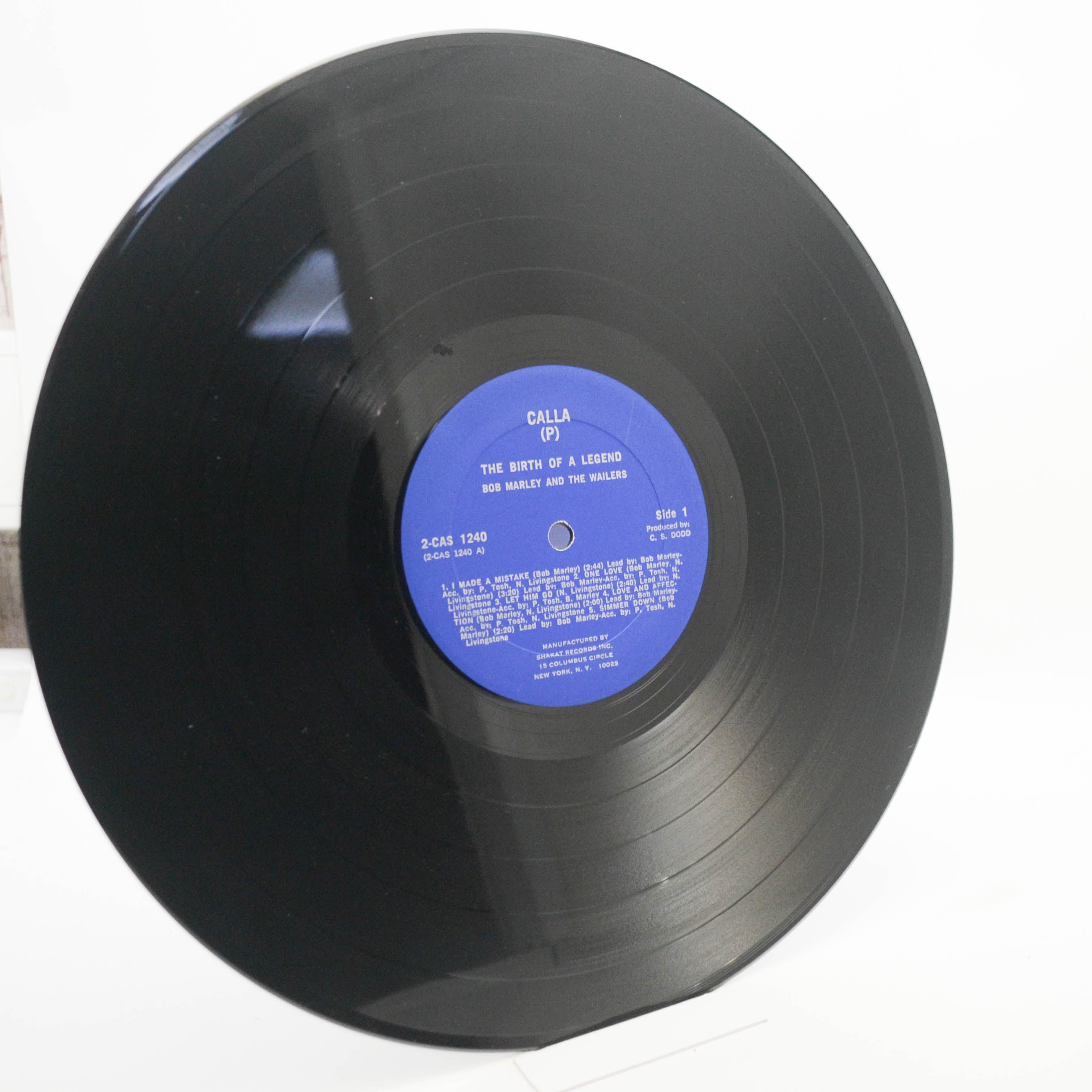 Bob Marley & The Wailers — The Birth Of A Legend (2LP, USA), 1980