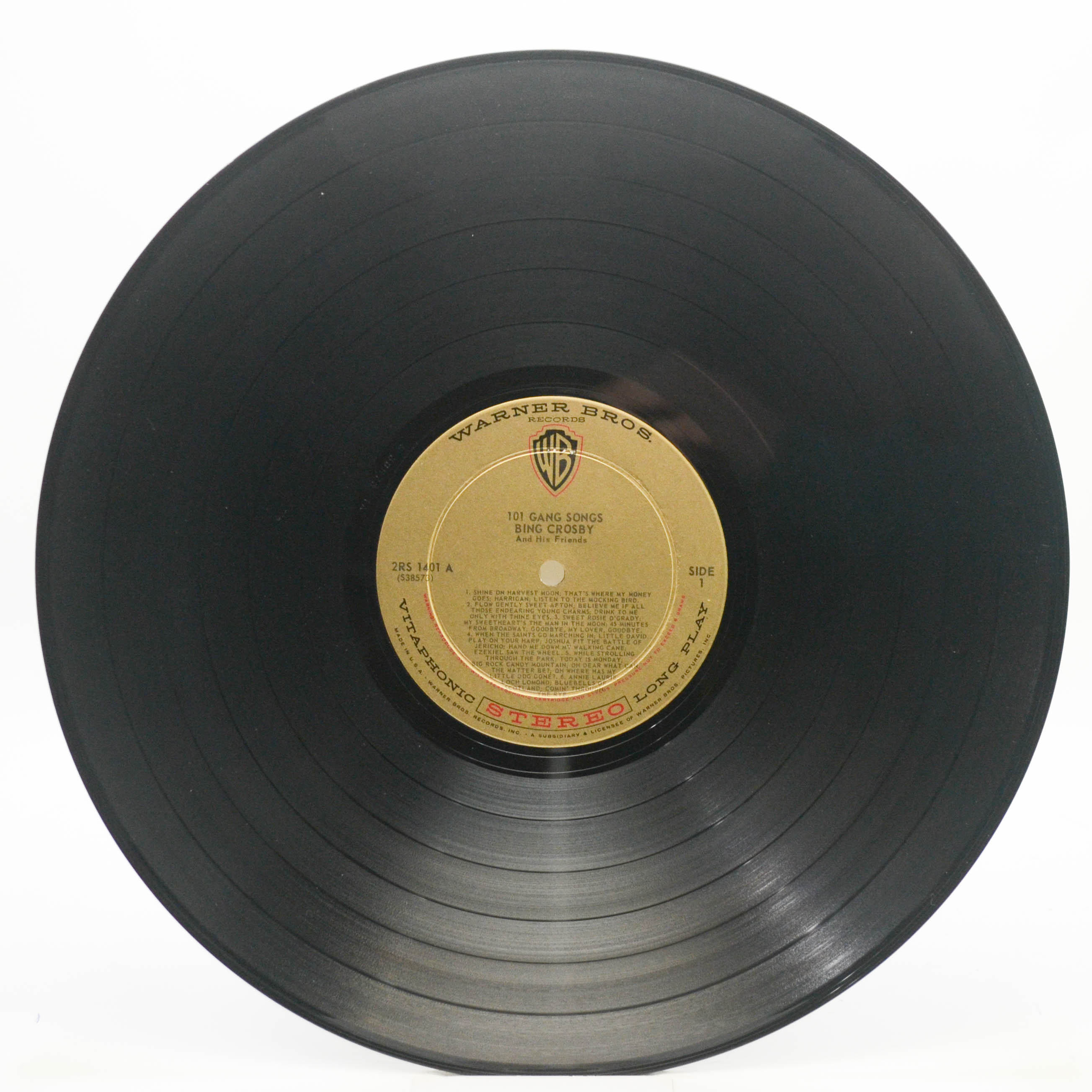Виниловая пластинка Bing Crosby And His Friends — Join Bing In A Gang Sing Along (1-st, USA), 1961