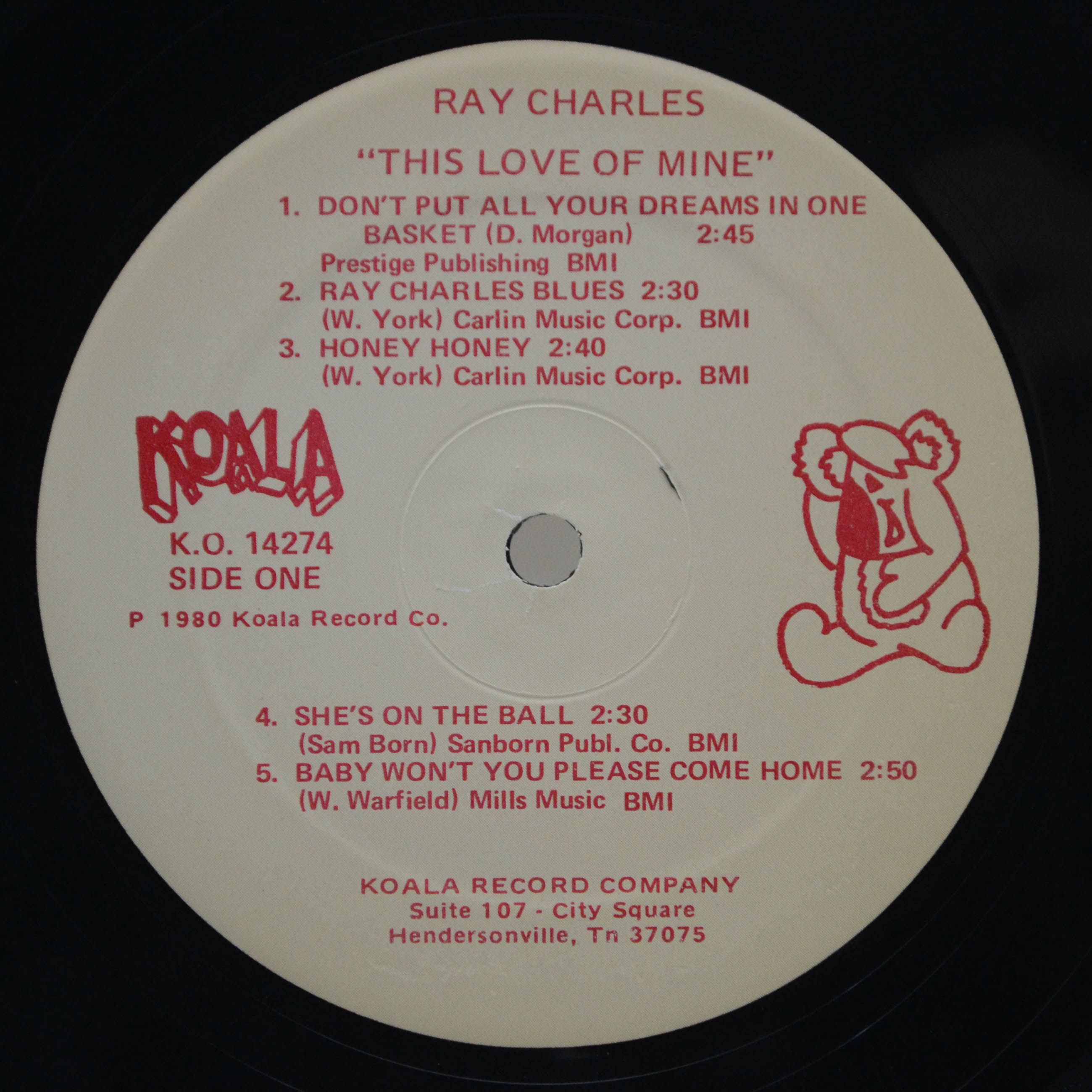 Ray Charles — This Love Of Mine (USA), 1979