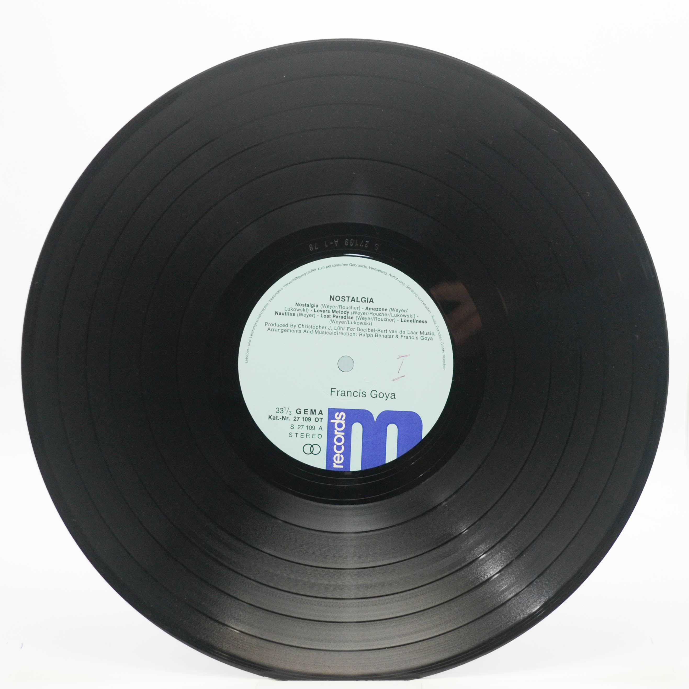 Francis Goya — Nostalgia, 1976