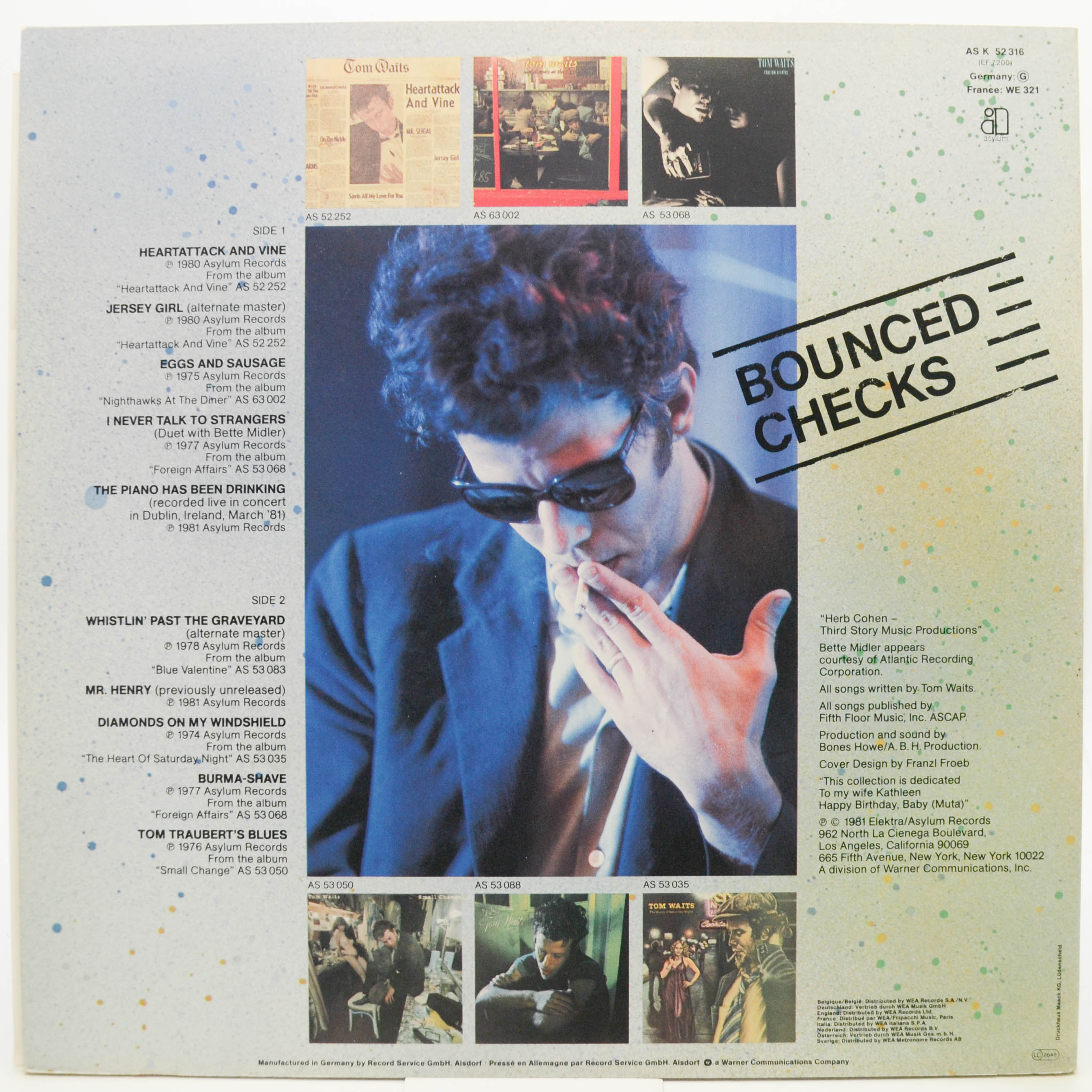 Tom Waits — Bounced Checks, 1981