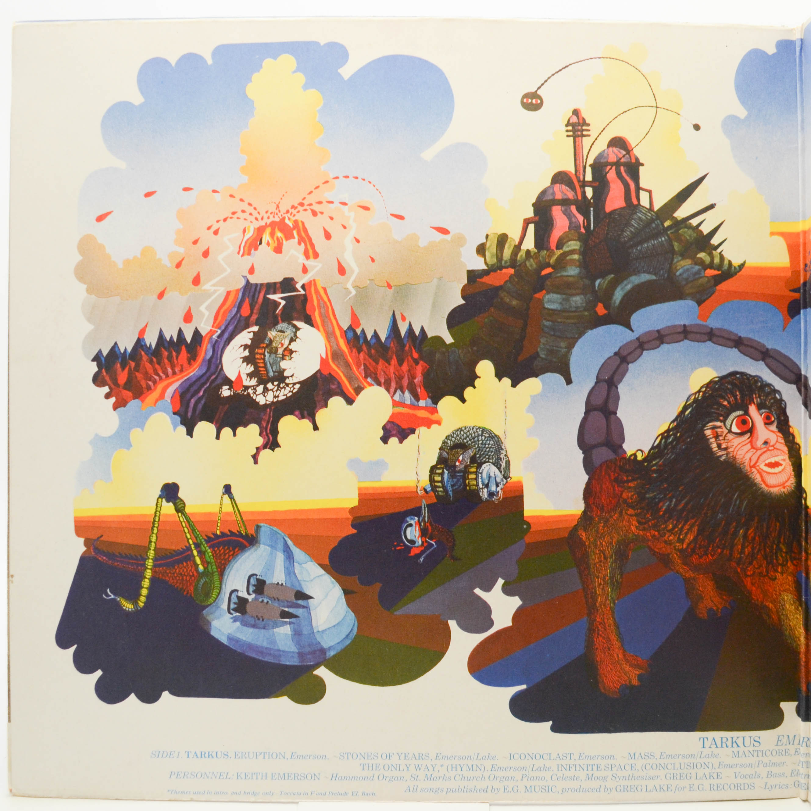 Emerson, Lake & Palmer — Tarkus, 1971