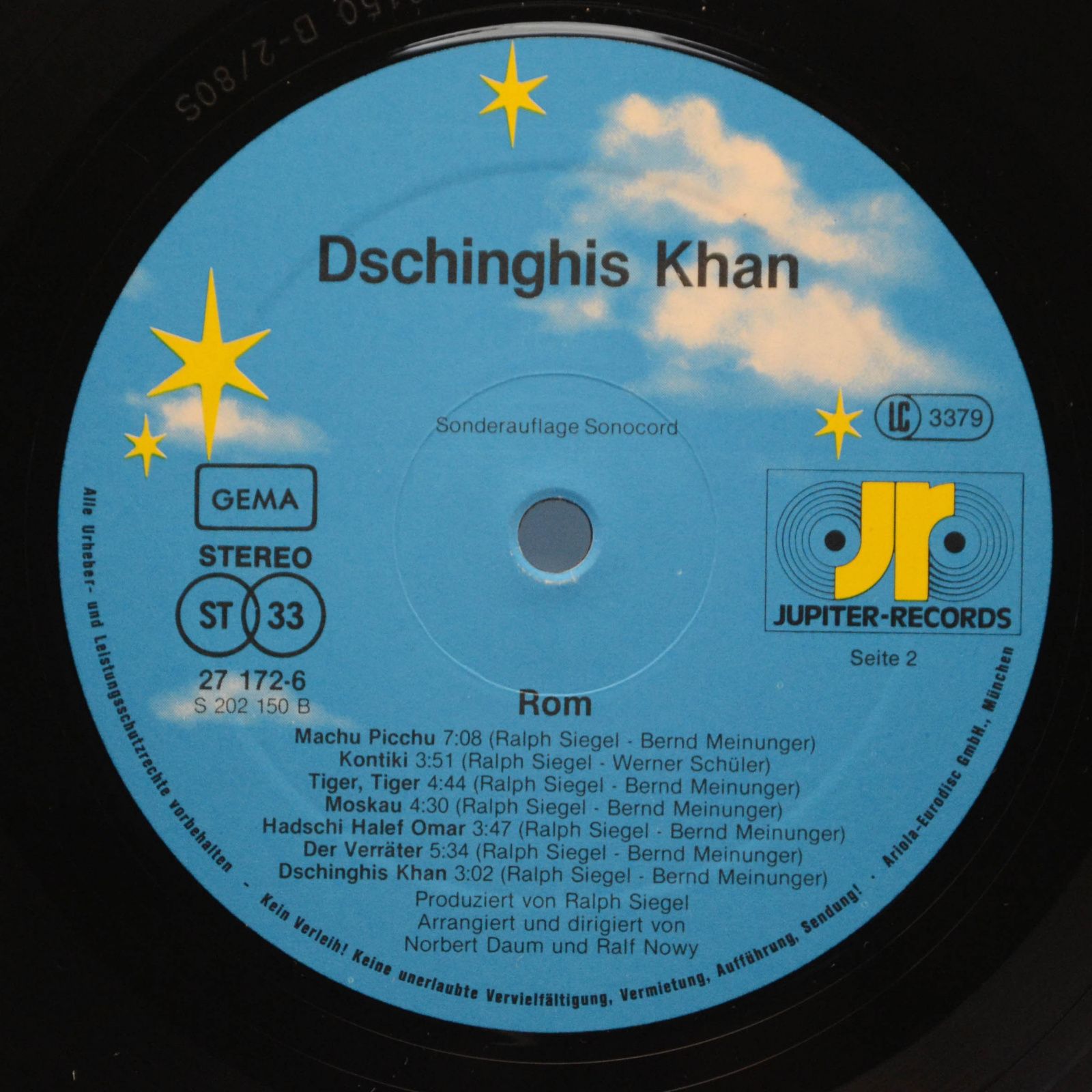 Dschinghis Khan — Rom, 1980
