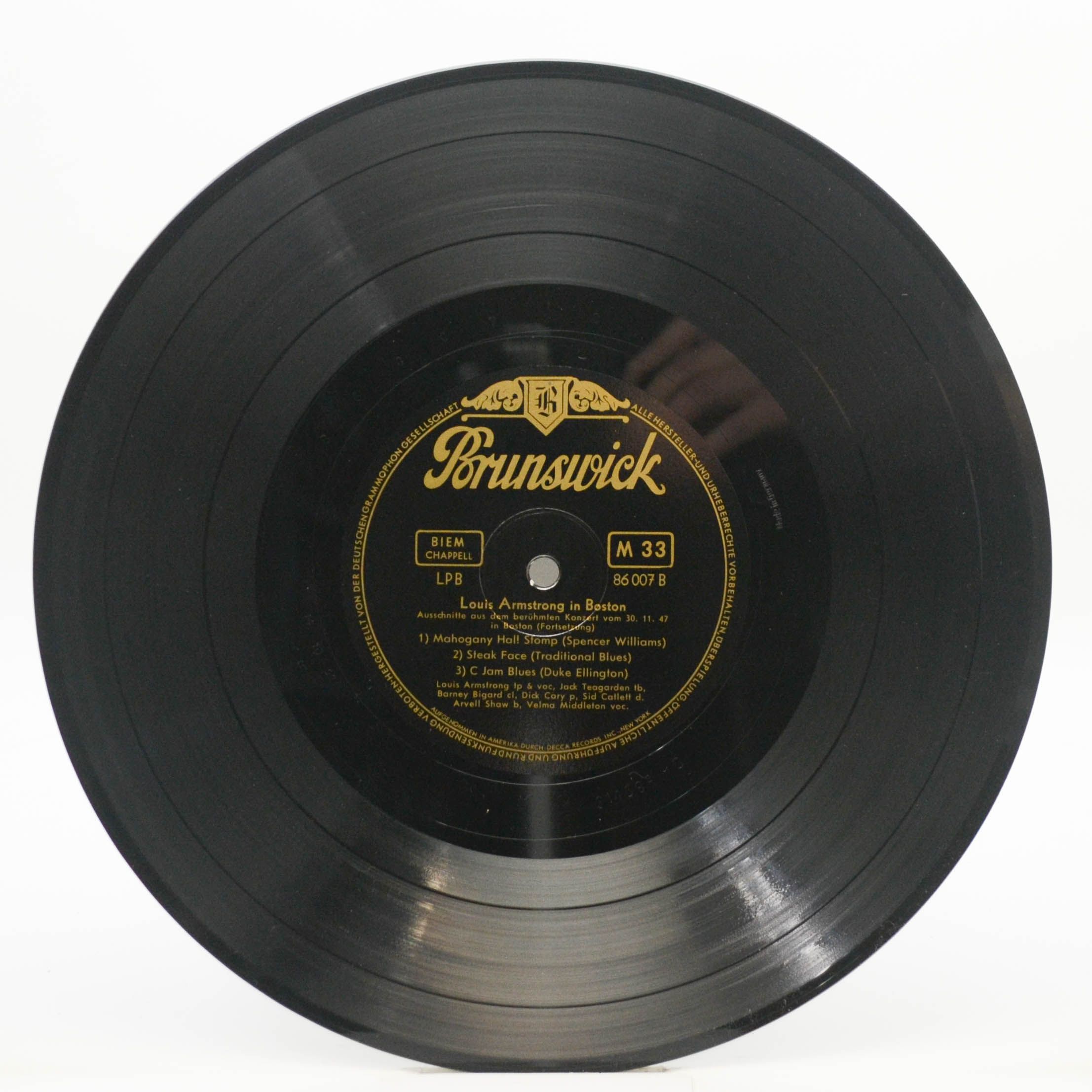 Louis Armstrong — Louis Armstrong Boston Concert Volume 2 (10"), 1952