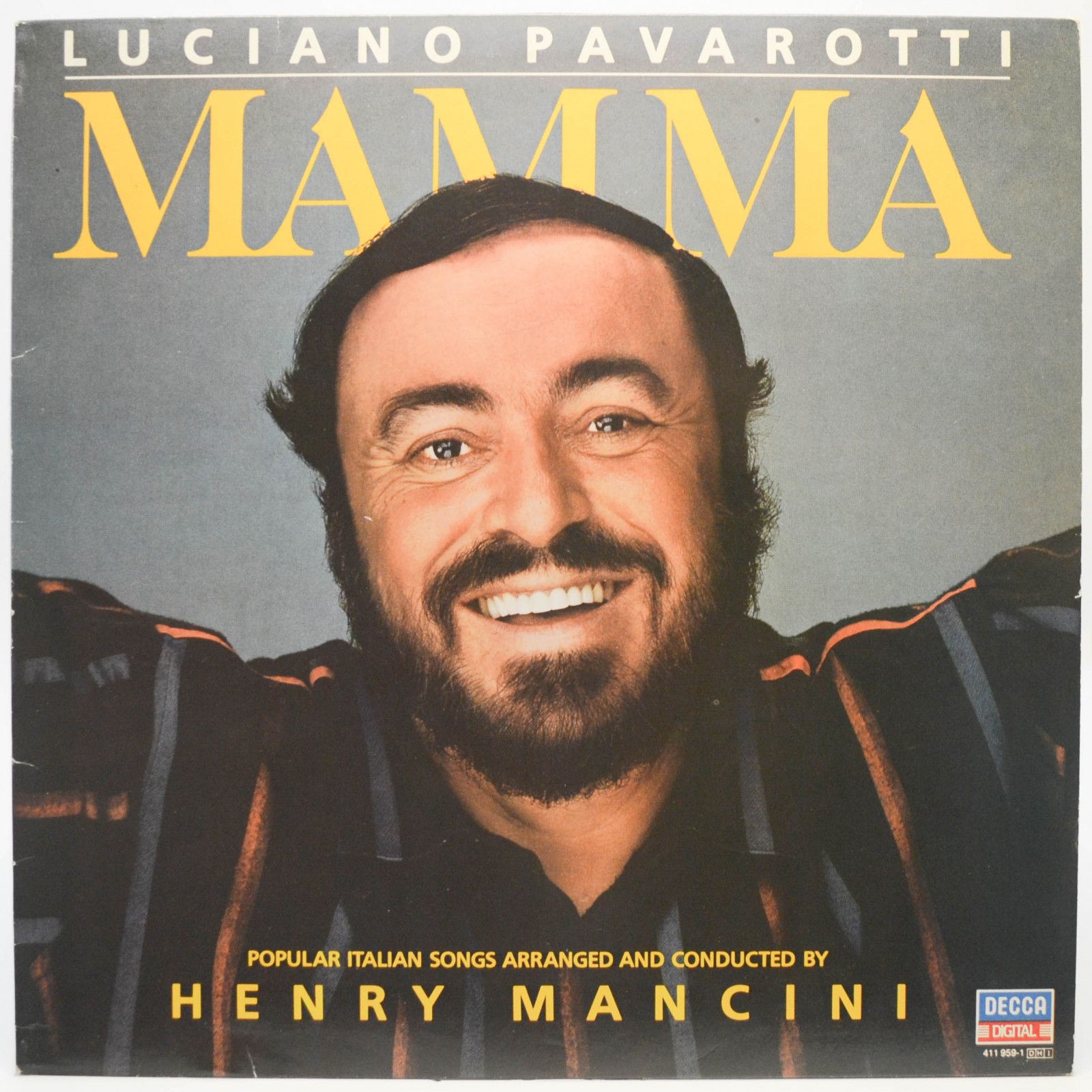 Luciano Pavarotti / Henry Mancini — Mamma (1-st, Italy), 1984