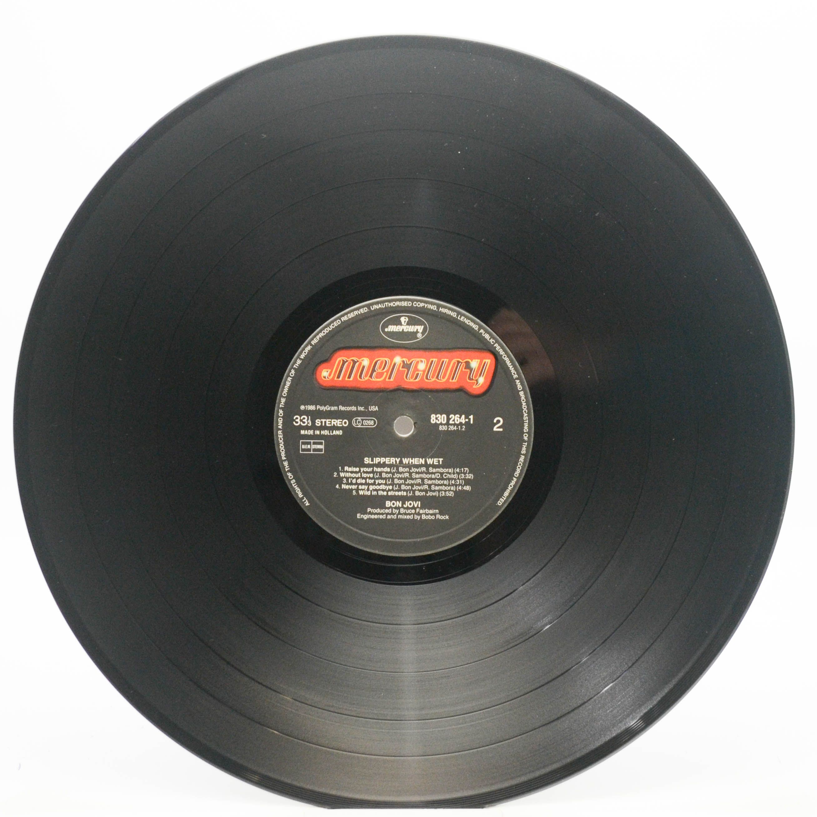Bon Jovi — Slippery When Wet, 1986