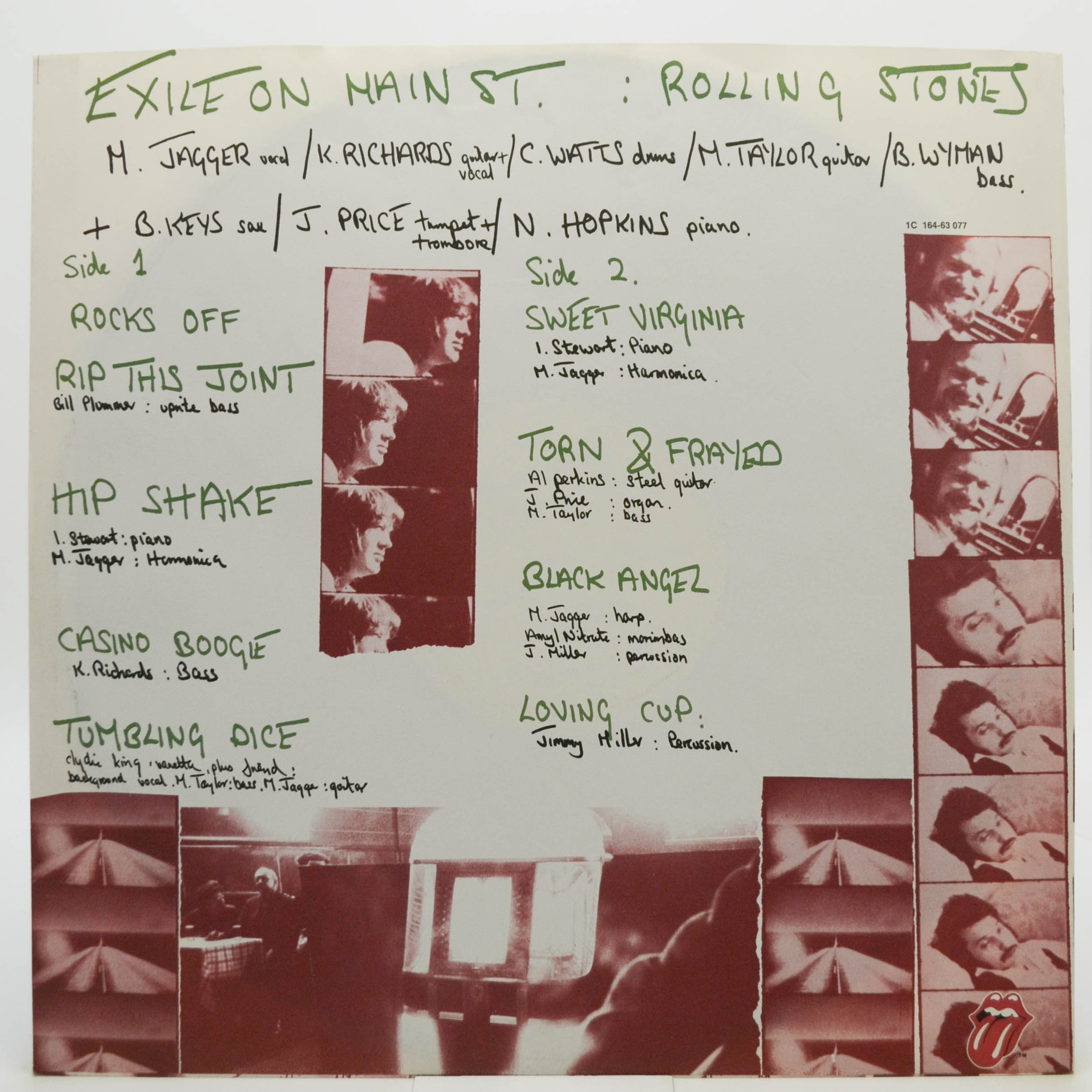Виниловая пластинка Rolling Stones — Exile On Main St. (2LP), 1972