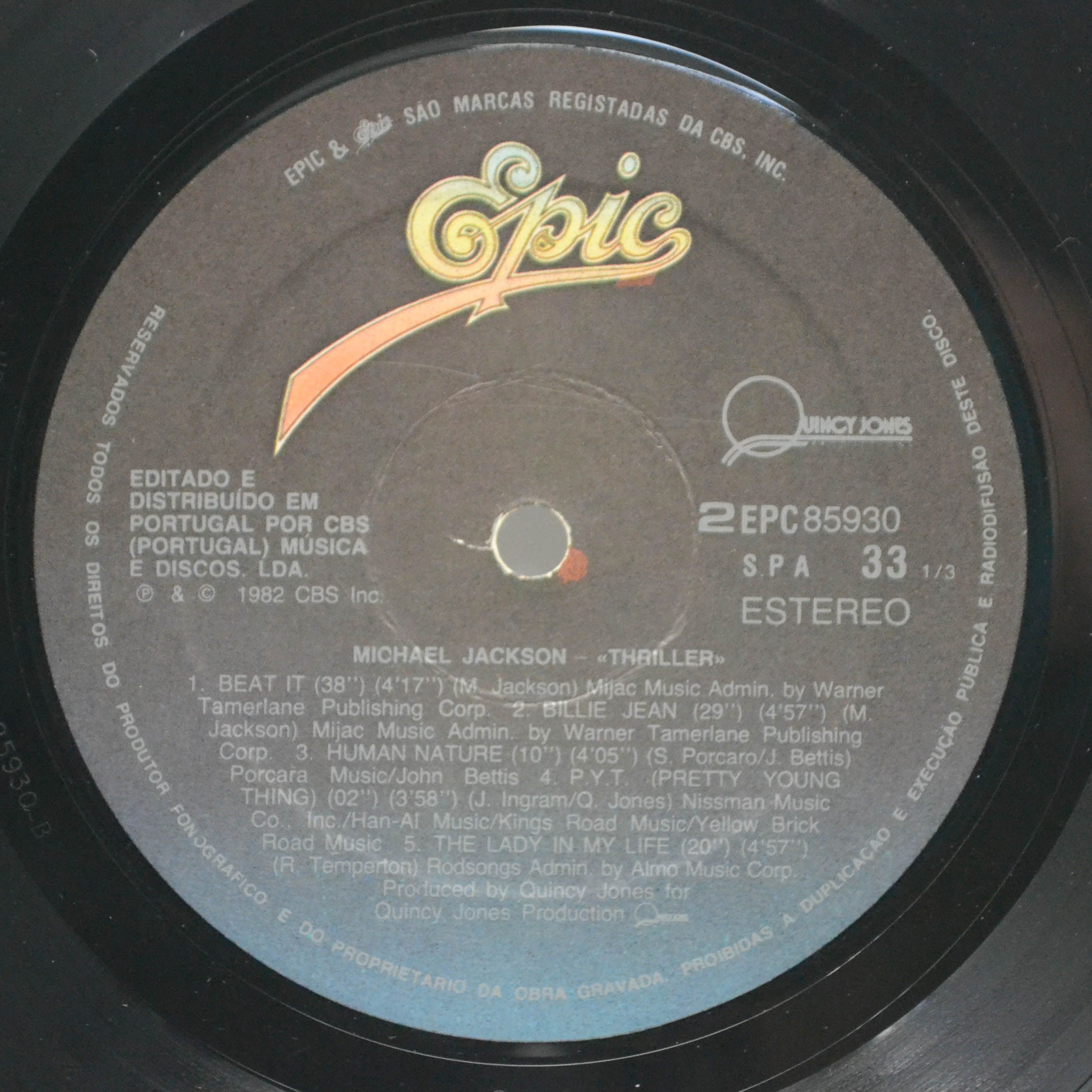 Michael Jackson — Thriller, 1982