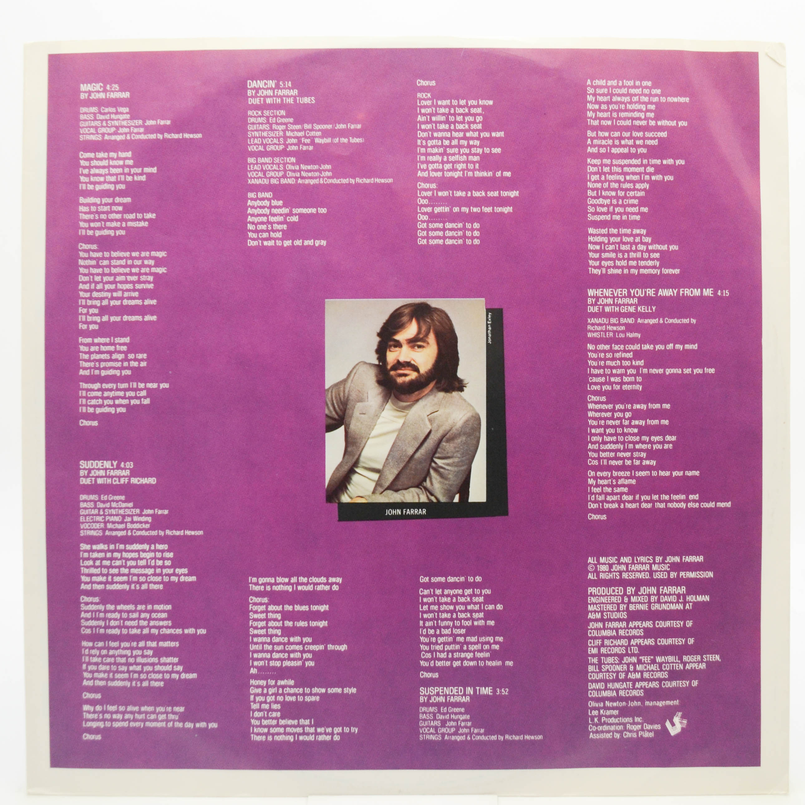 Electric Light Orchestra / Olivia Newton-John — Xanadu (From The Original Motion Picture Soundtrack), 1980