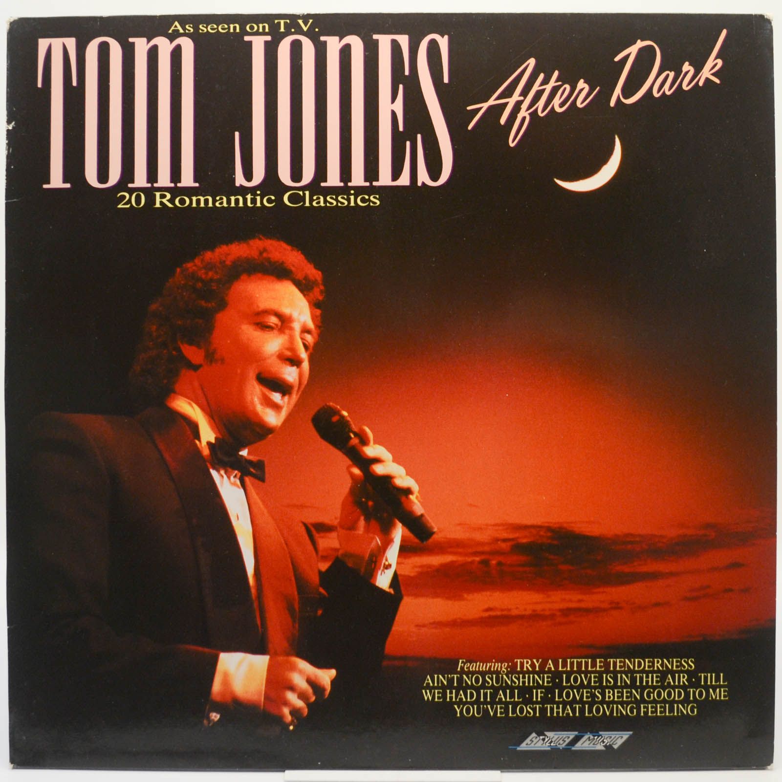 Tom Jones — After Dark (UK), 1989