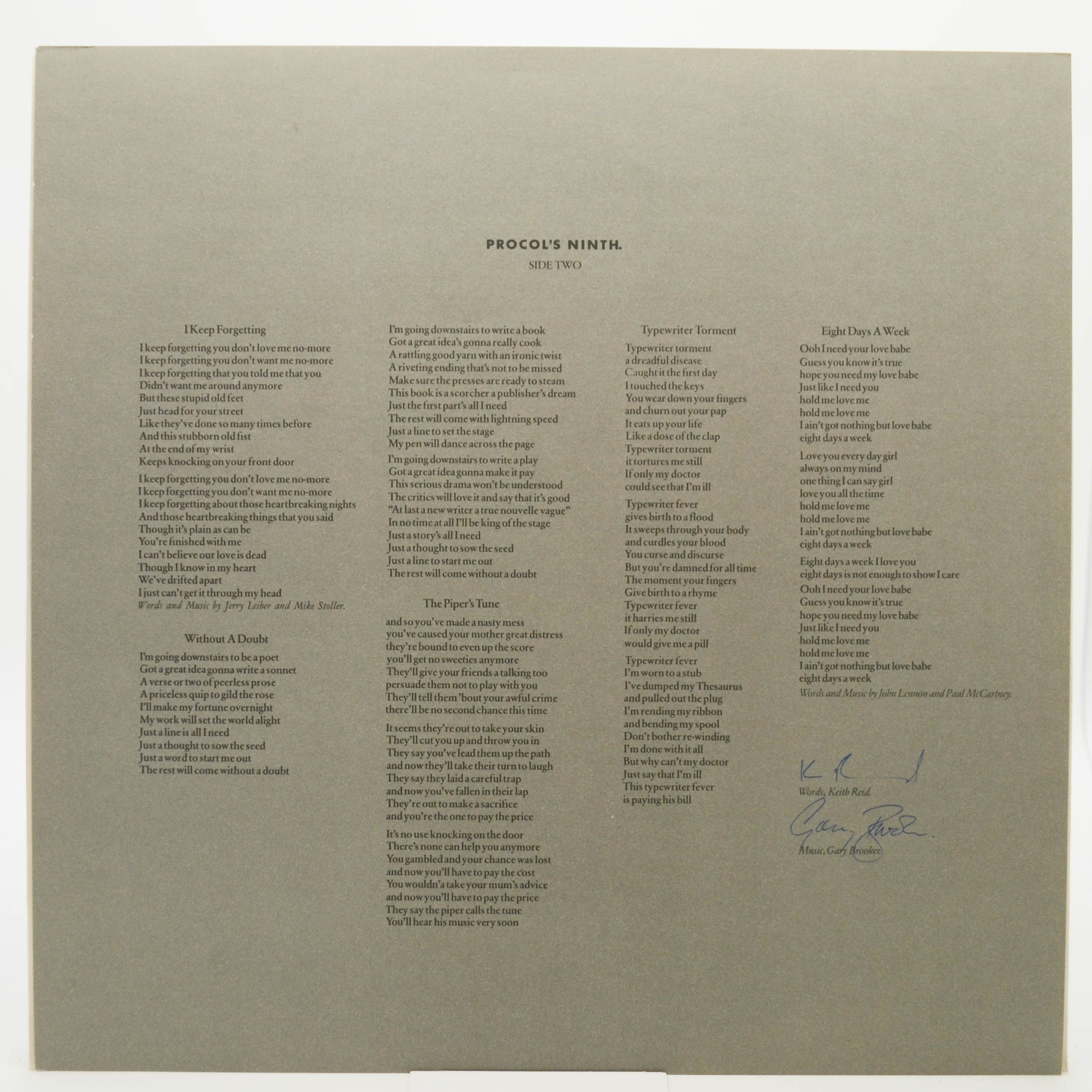 Procol Harum — Procol's Ninth, 1975