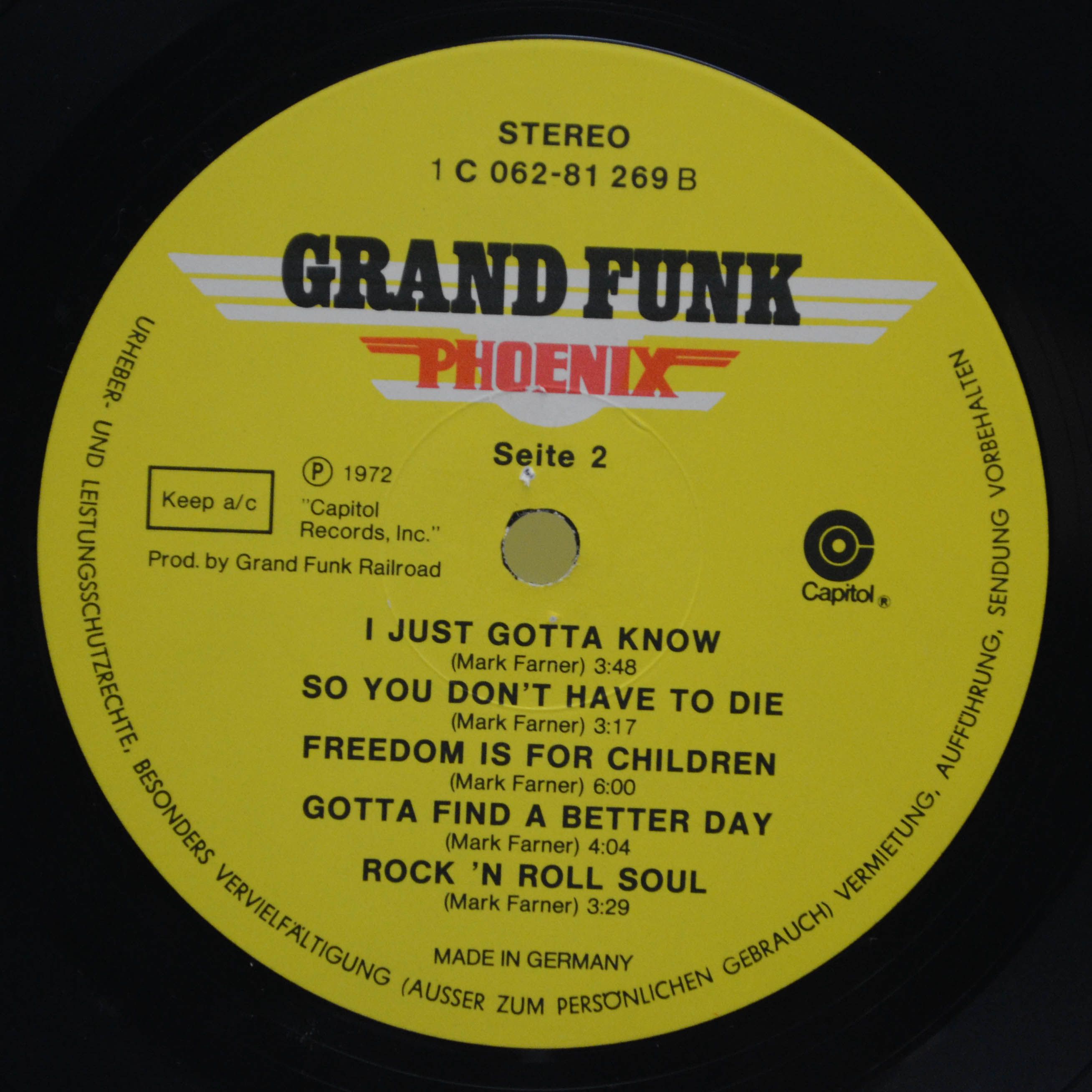 Grand Funk — Phoenix, 1972