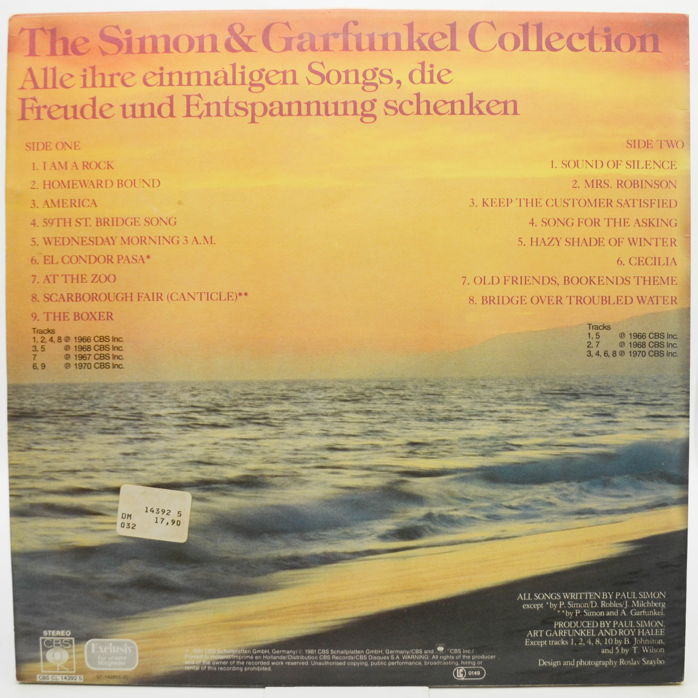 Simon & Garfunkel — The Simon & Garfunkel Collection, 1981