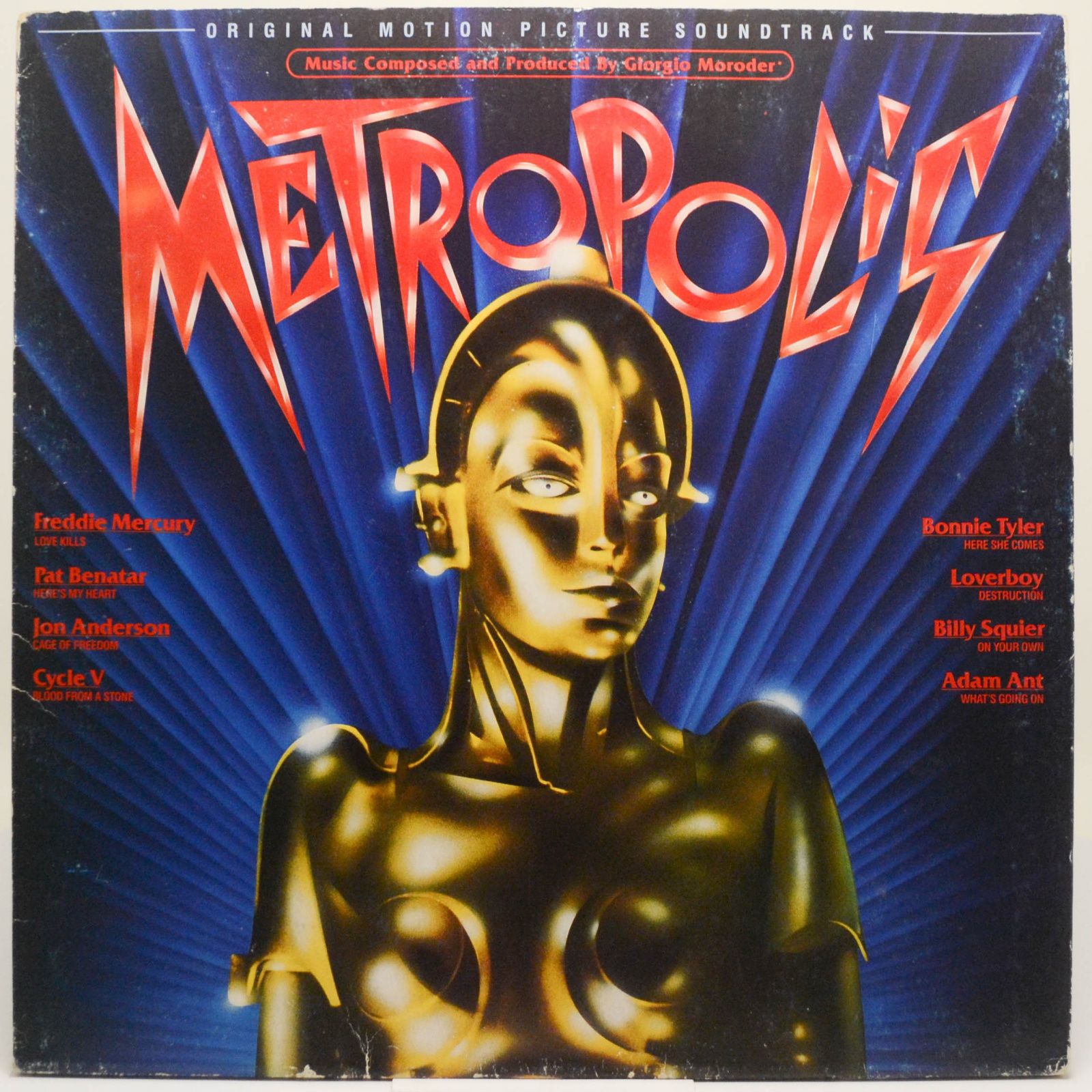 Various — Metropolis (Original Motion Picture Soundtrack), 1984