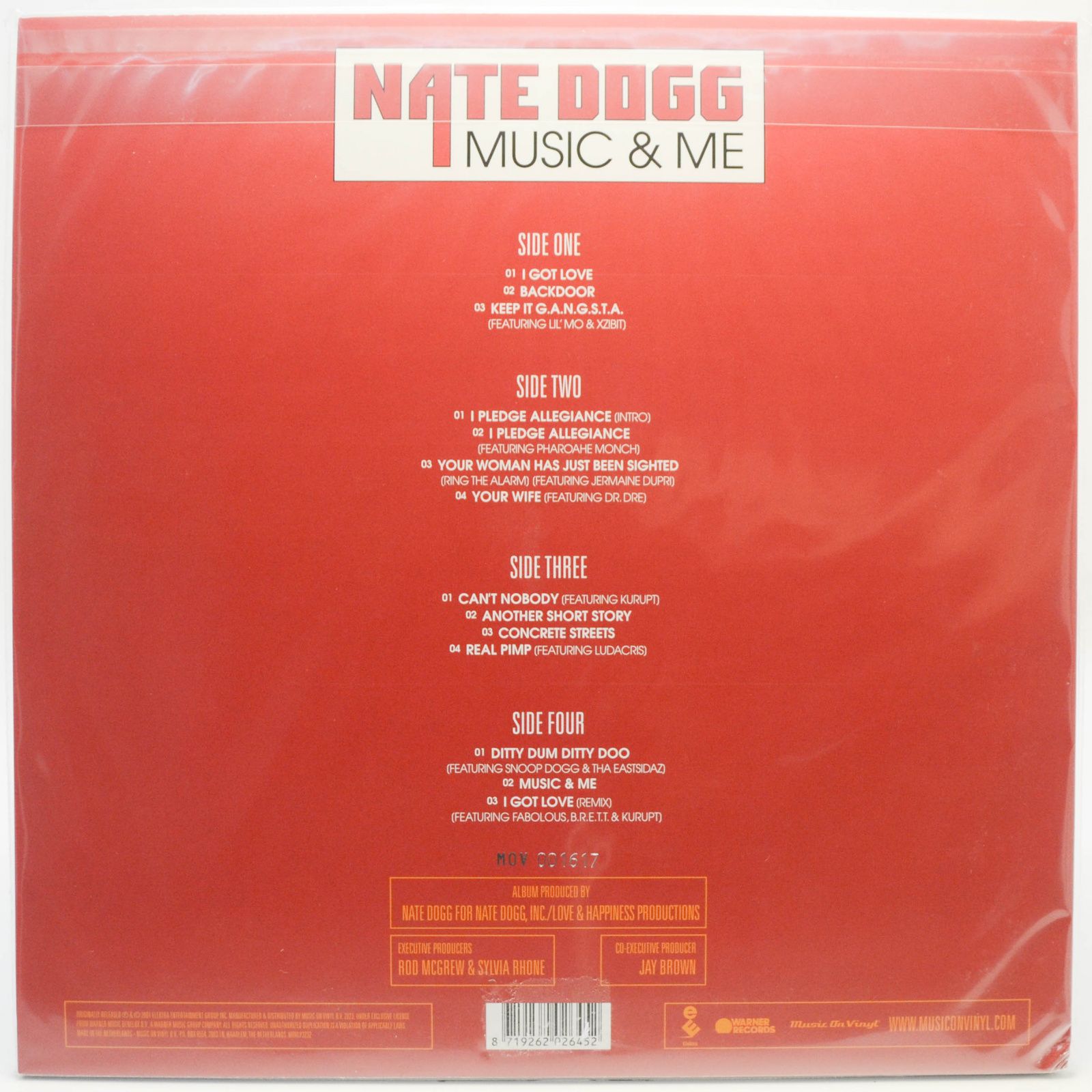 Nate Dogg — Music & Me (2LP), 2001