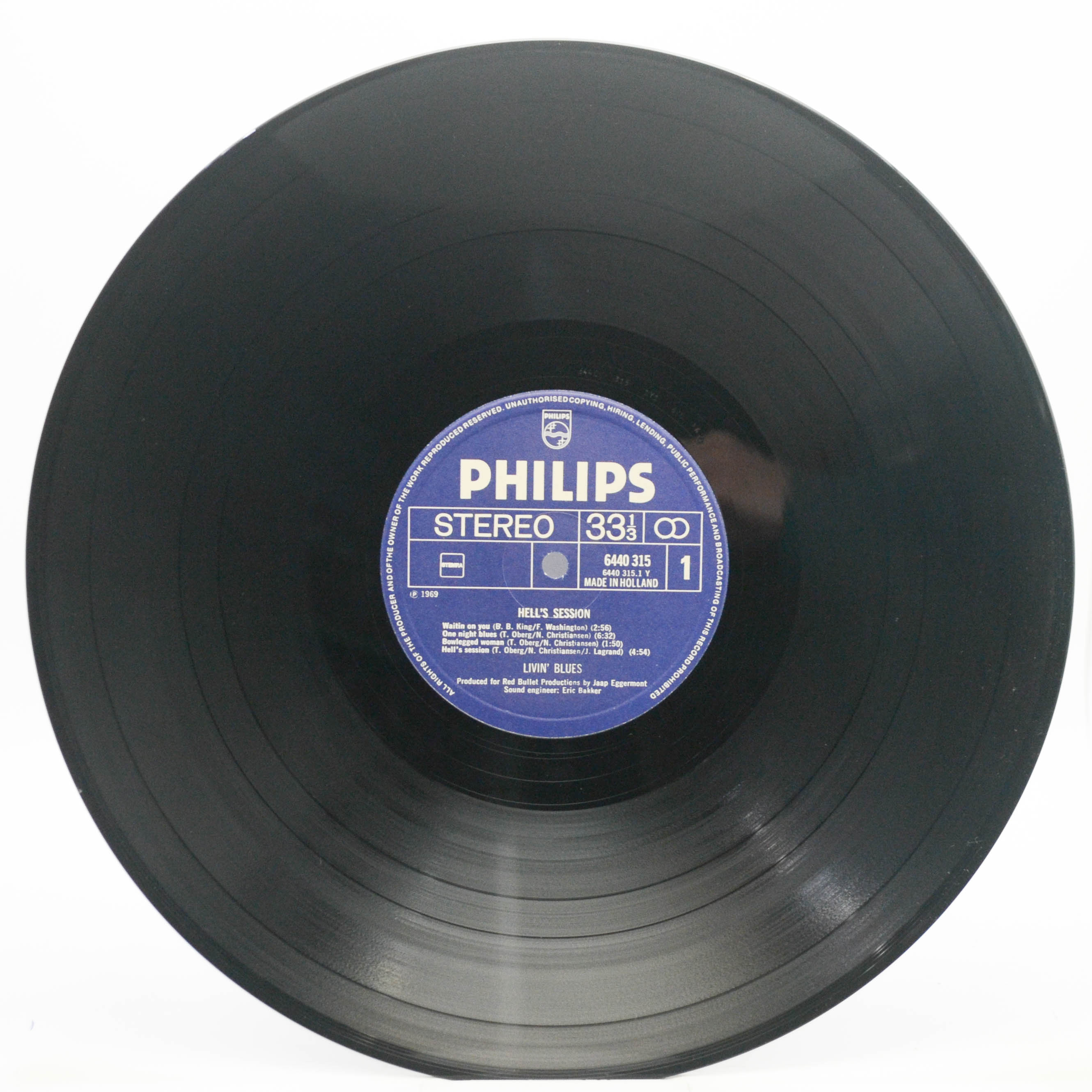Livin' Blues — Hell's Session (Netherlands), 1969