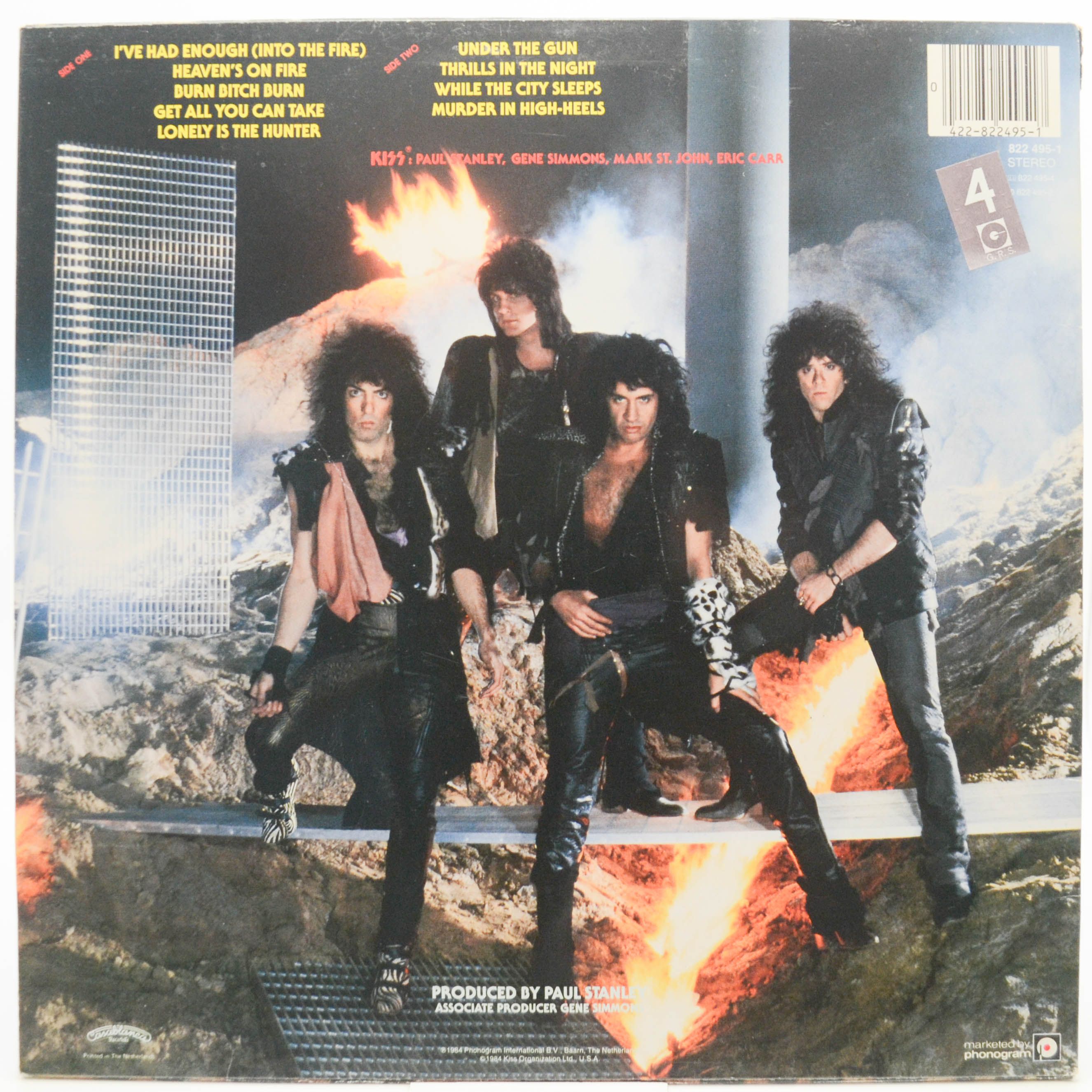 Kiss — Animalize, 1984