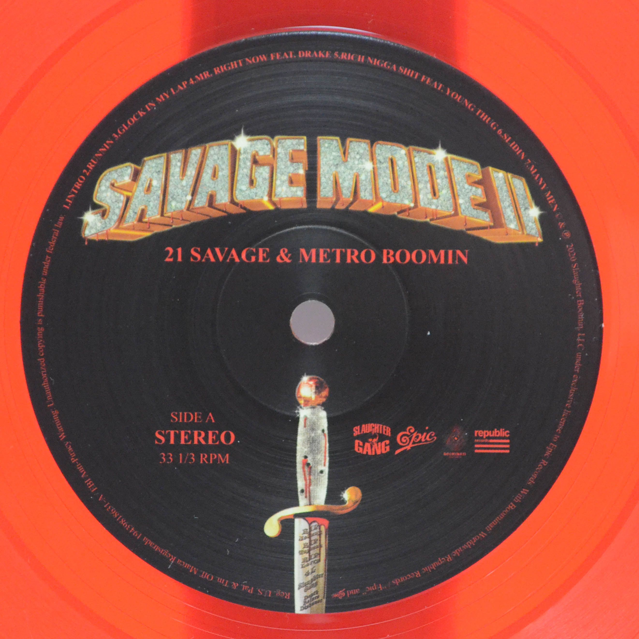 21 Savage & Metro Boomin — Savage Mode II (1-st, USA), 2020