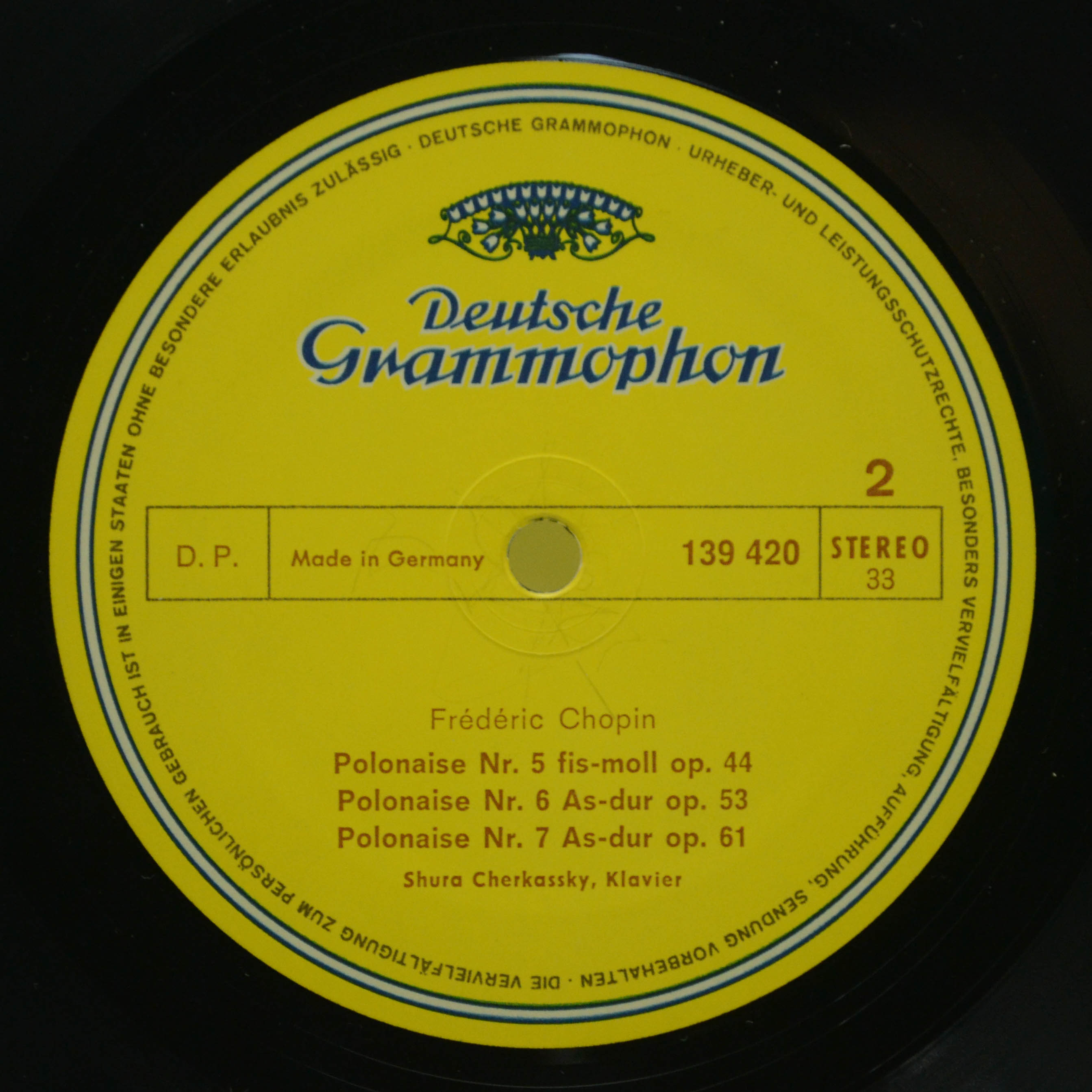 Frédéric Chopin - Shura Cherkassky — Polonaisen, 1974