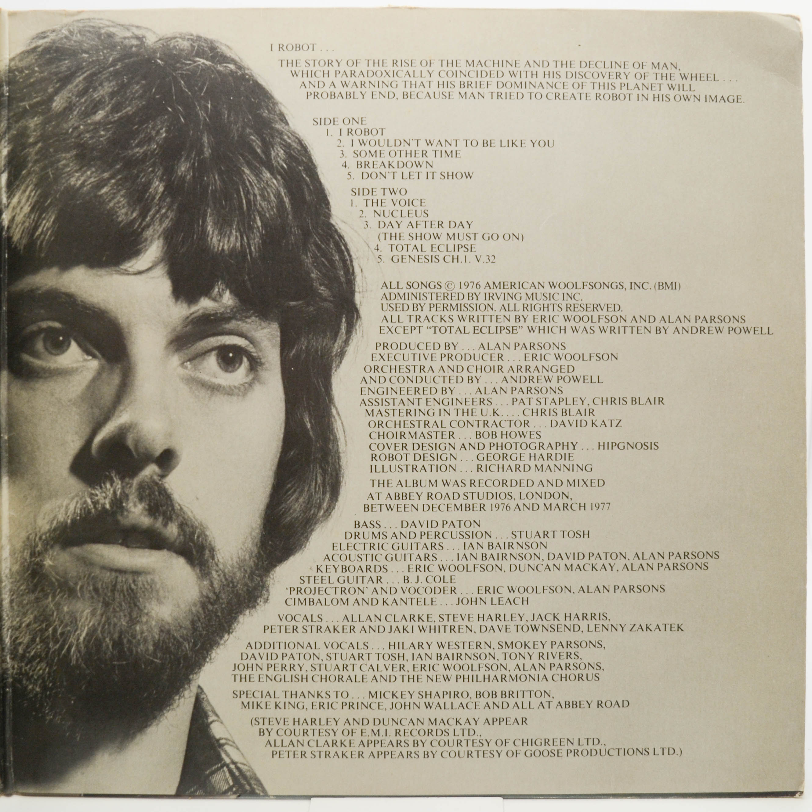 Alan Parsons Project — I Robot, 1977