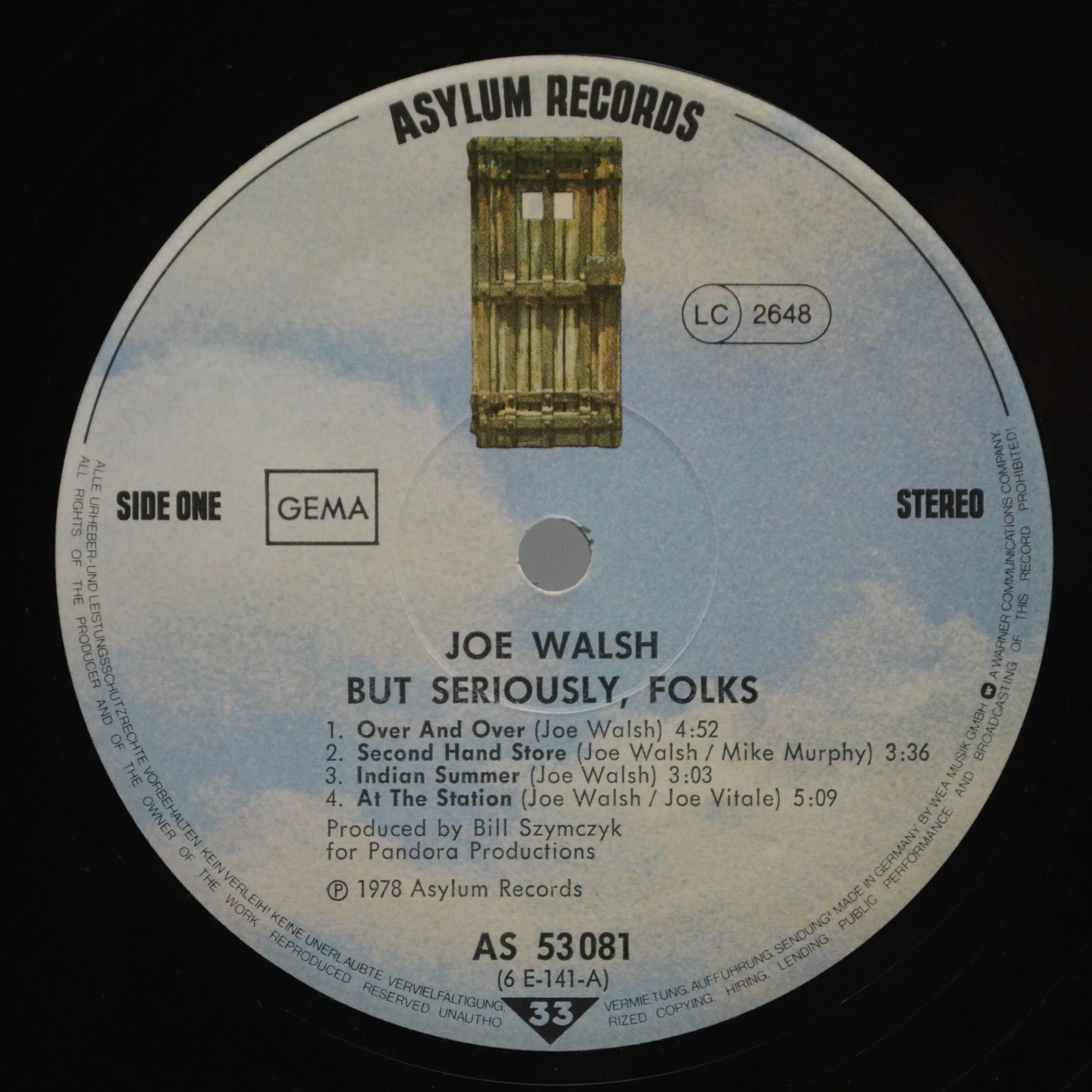 Joe Walsh — "But Seriously, Folks...", 1978