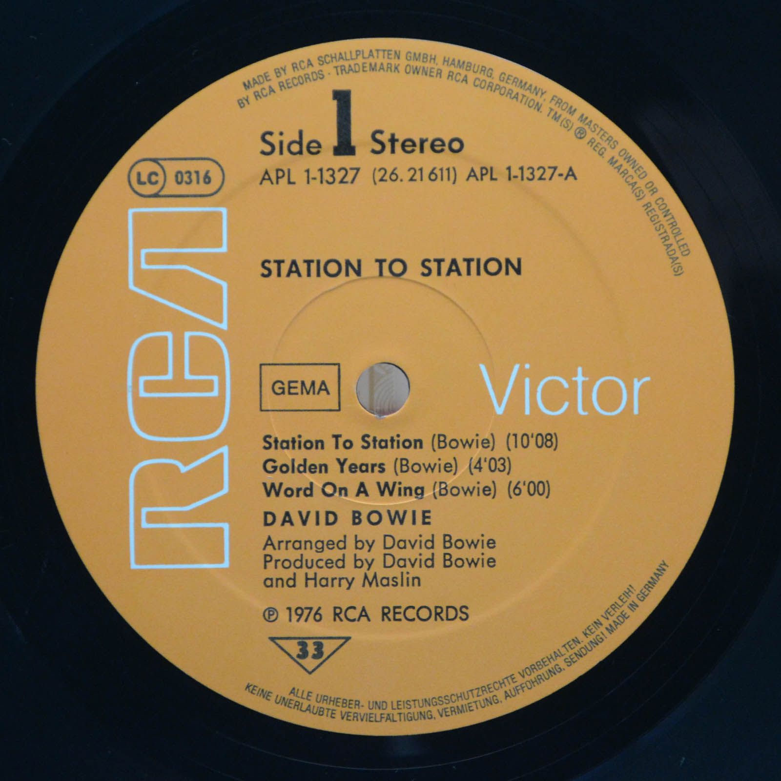 David Bowie — Station To Station, 1976