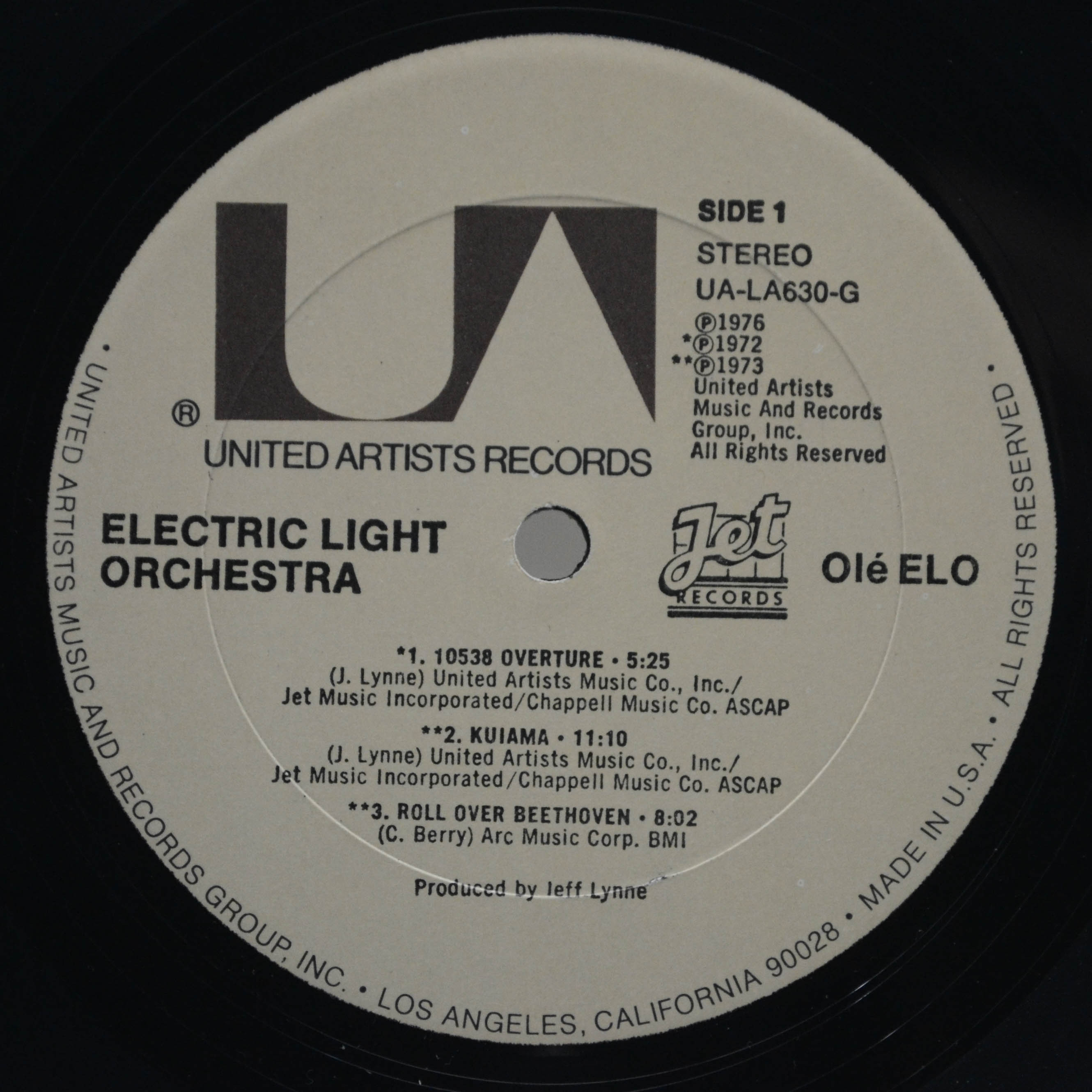 Electric Light Orchestra — Olé ELO (USA), 1976