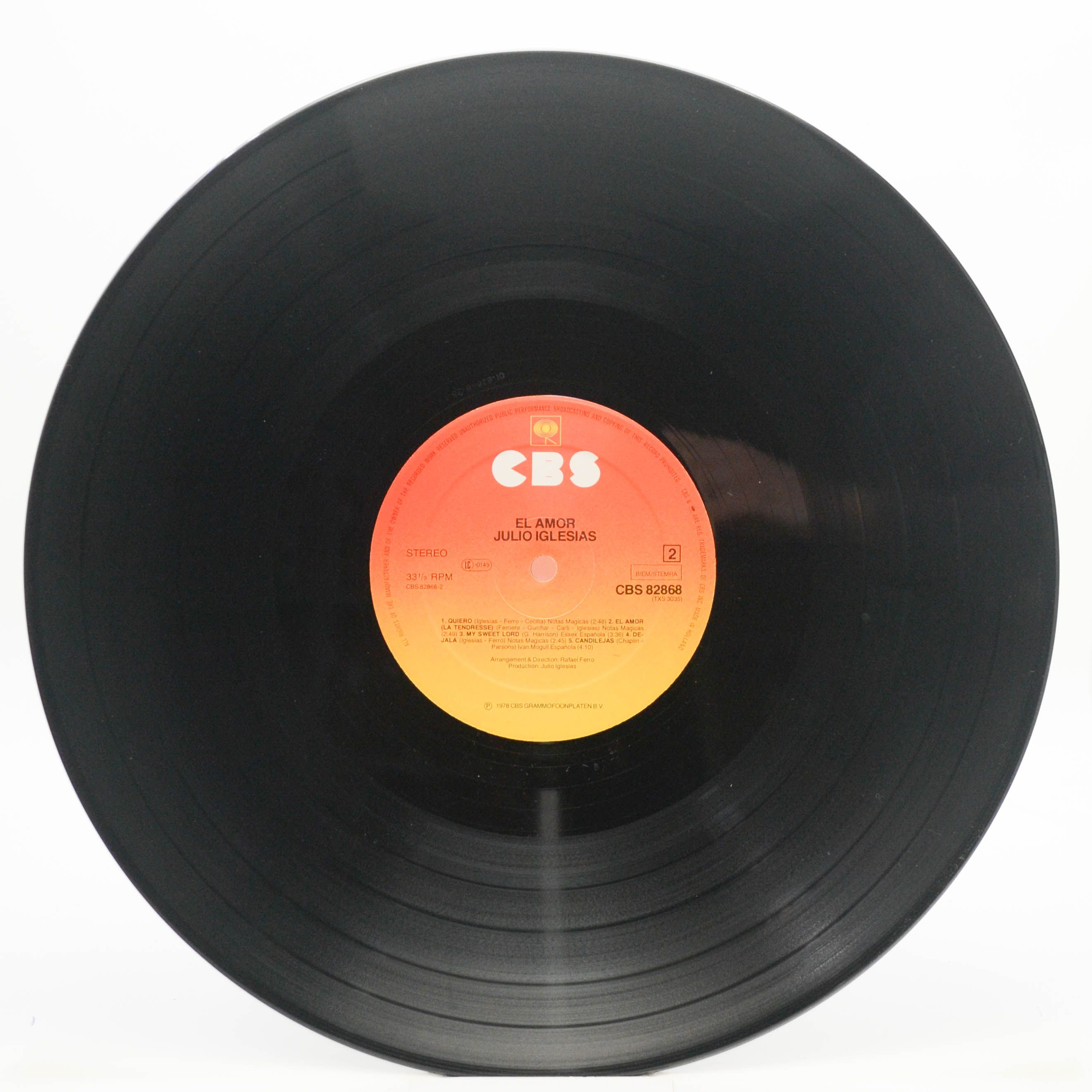 Julio Iglesias — El Amor, 1978