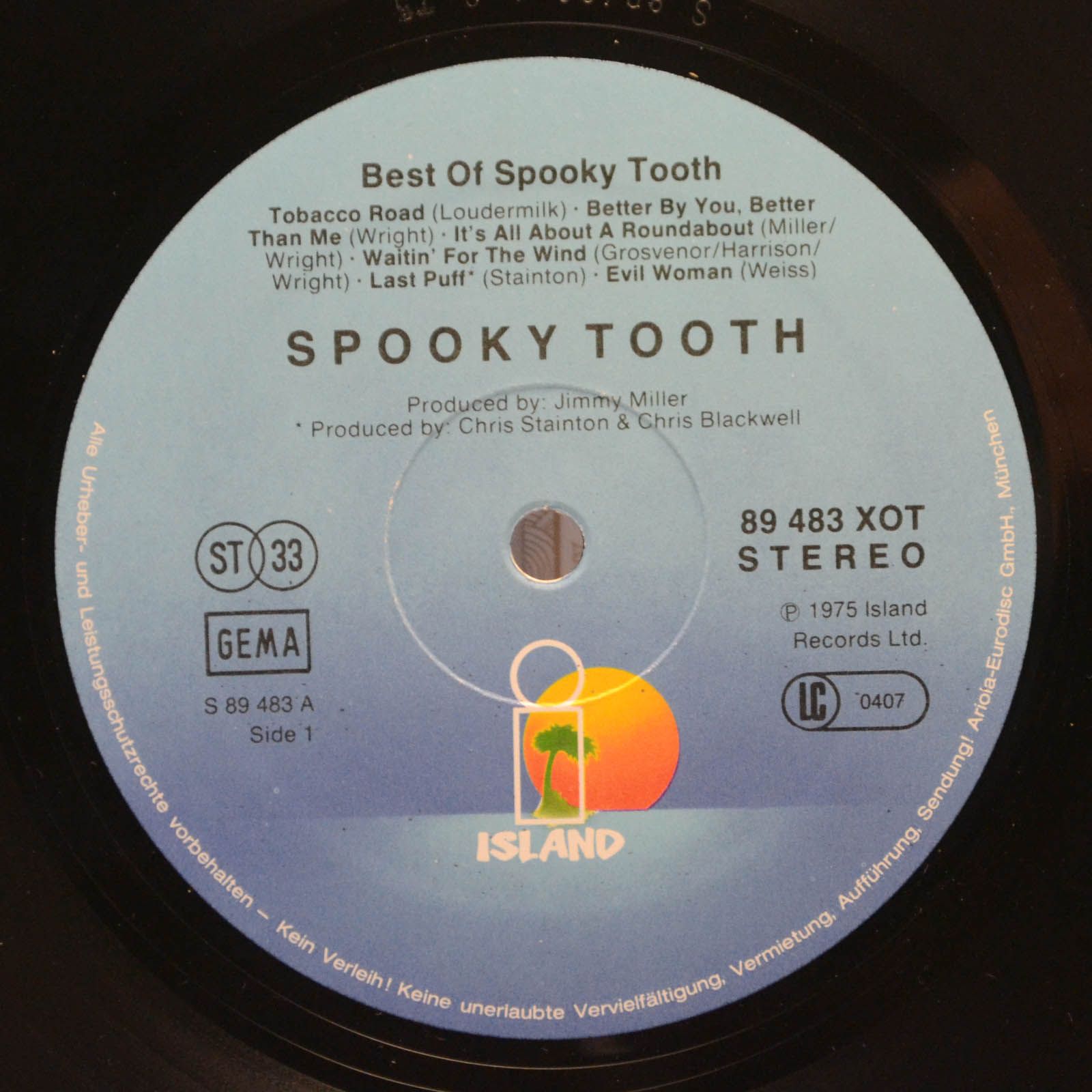 Spooky Tooth — The Best Of Spooky Tooth, 1976