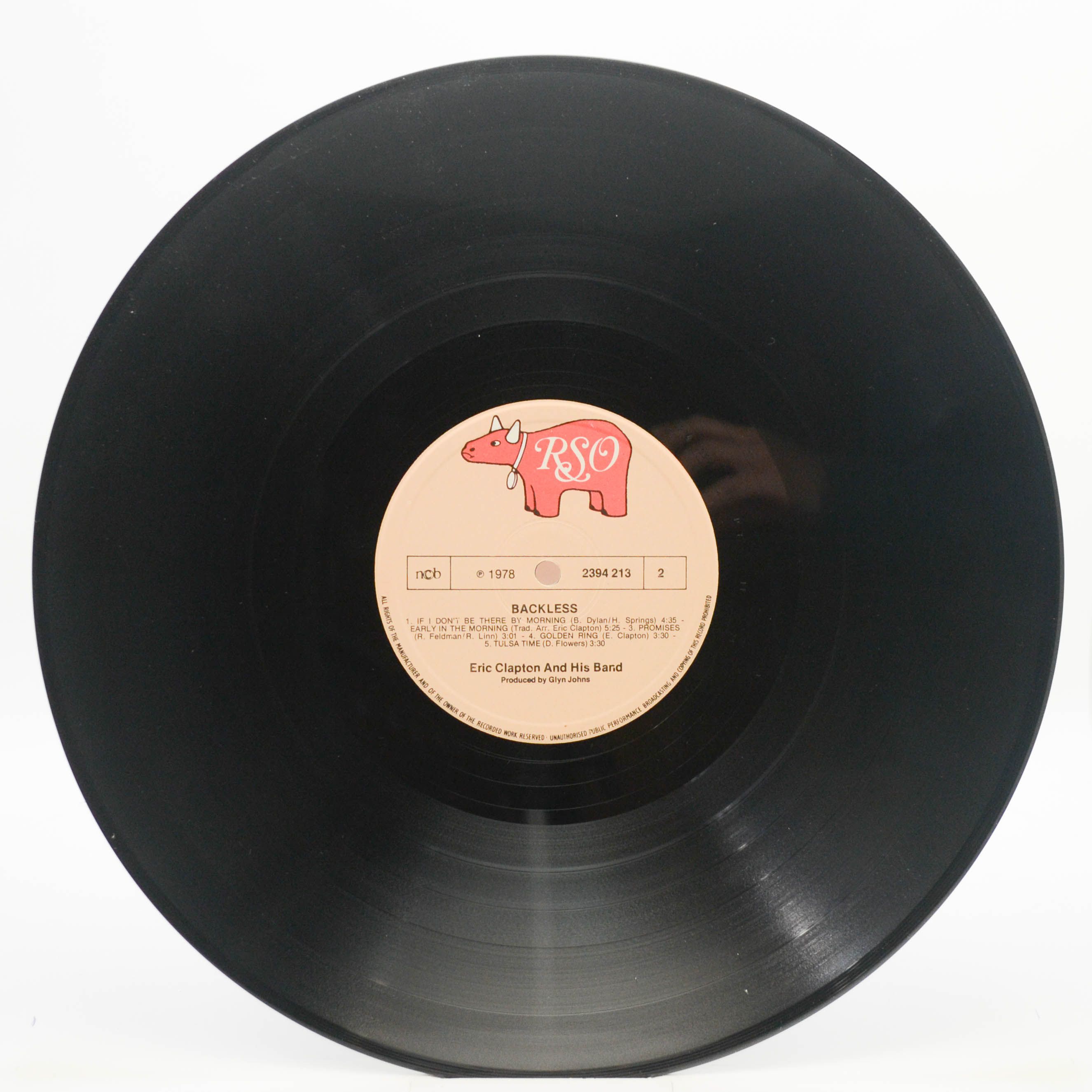 Eric Clapton — Backless, 1978