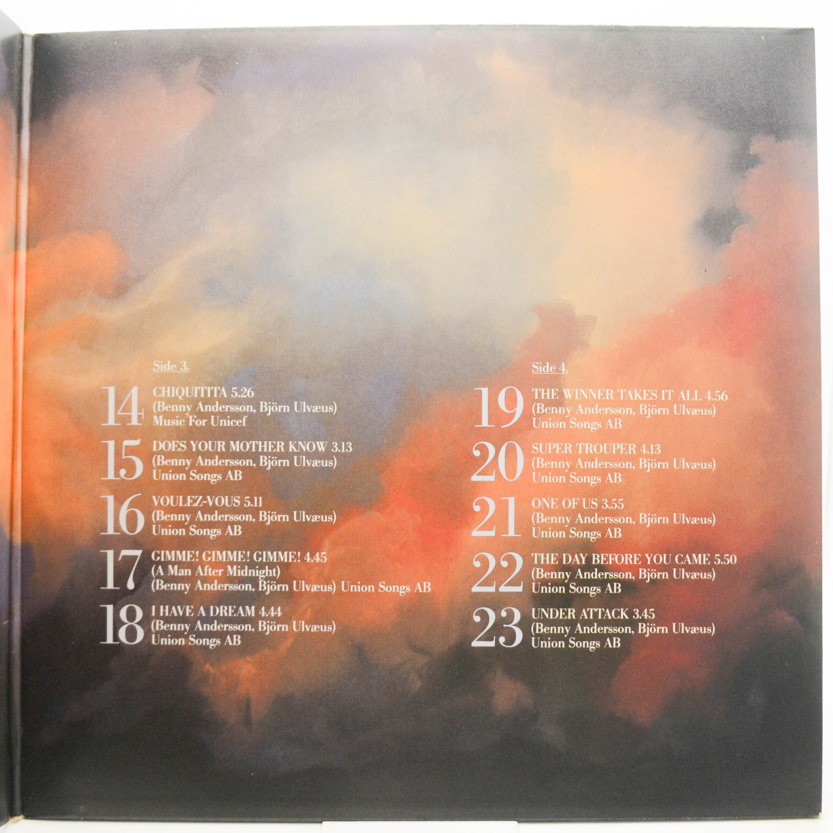 Виниловая пластинка ABBA — The Singles (The First Ten Years) (2LP), 1982