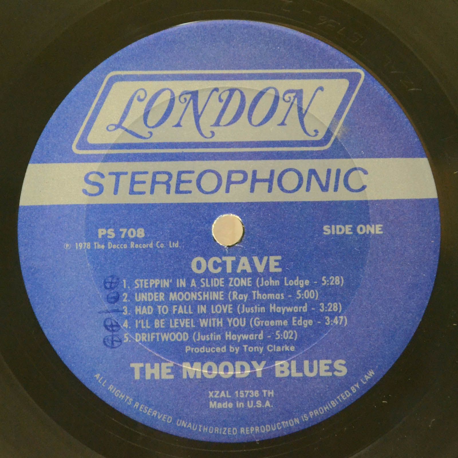 Moody Blues — Octave (USA), 1978