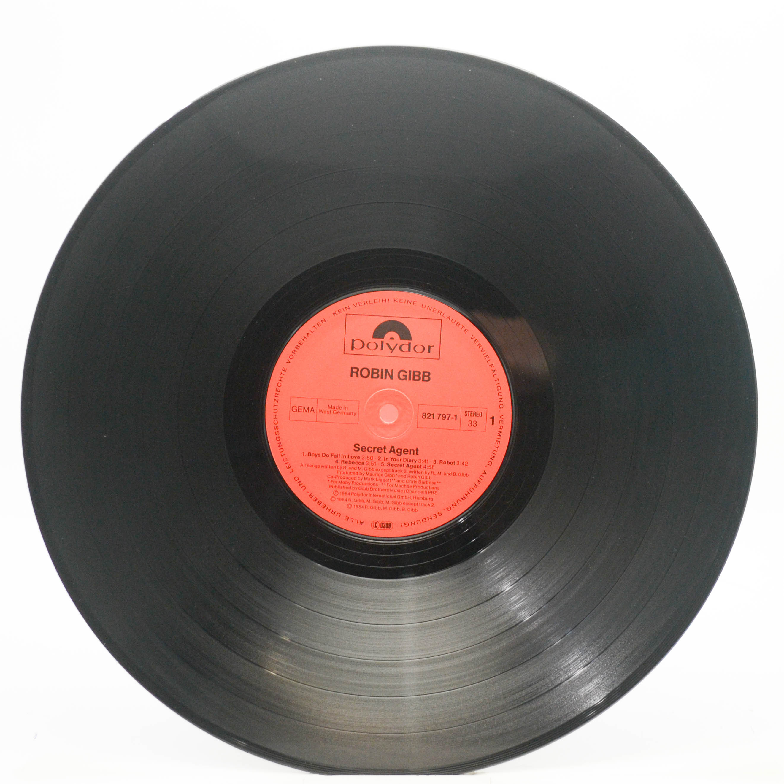 Robin Gibb — Secret Agent, 1984